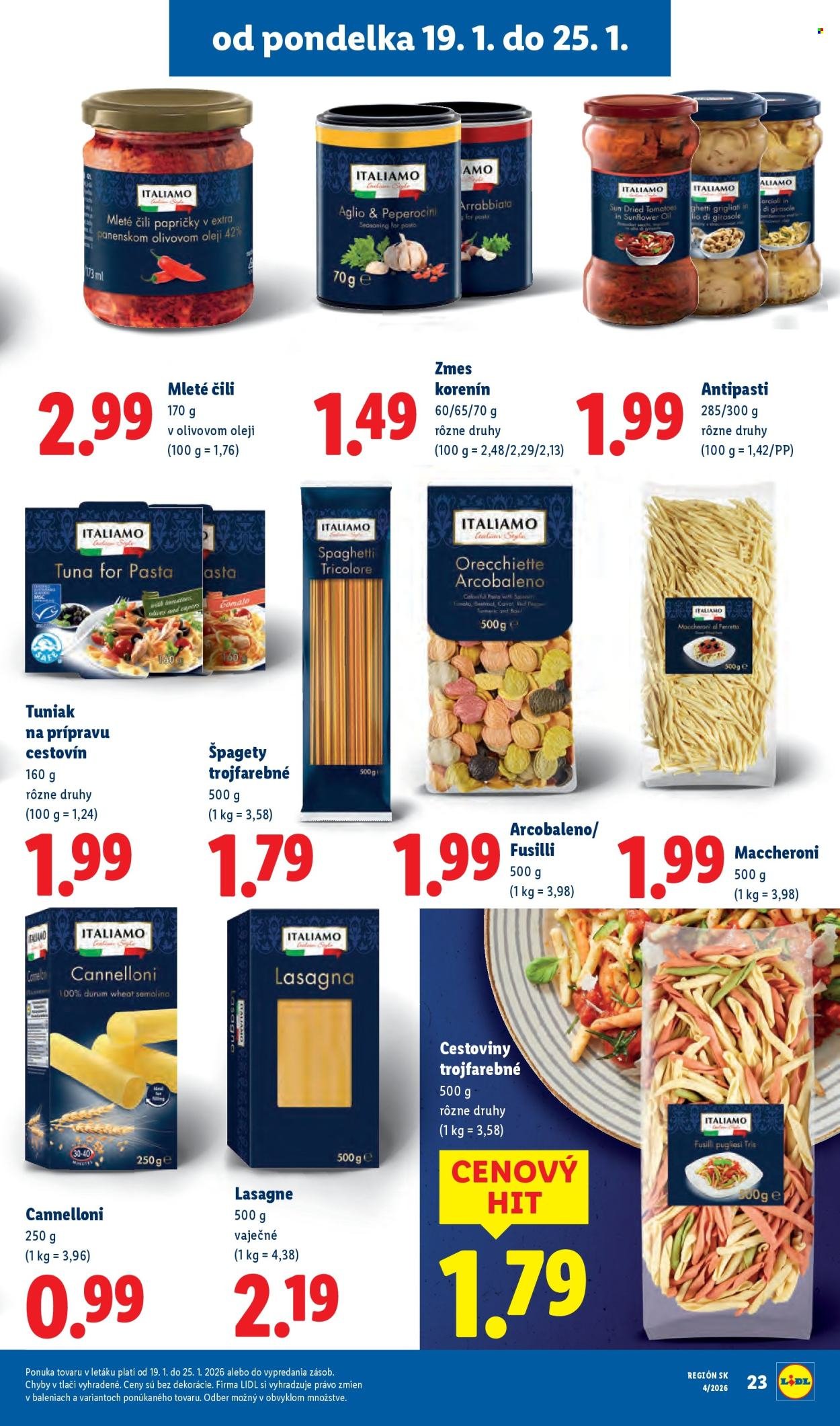 LIDL leták - Od štvrtka 22.1.2026 (2026-01-22 - 2026-01-25) | 57