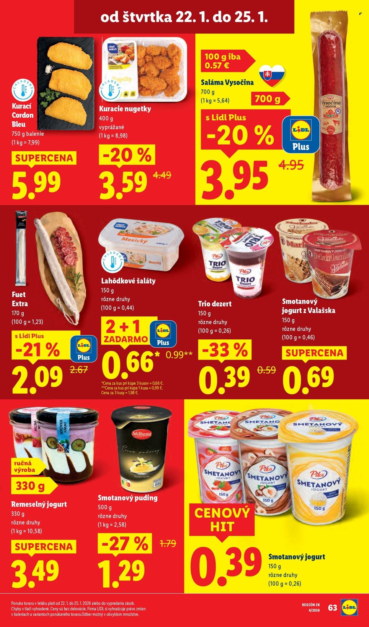 LIDL leták - Od štvrtka 22.1.2026 (2026-01-22 - 2026-01-25) | 9