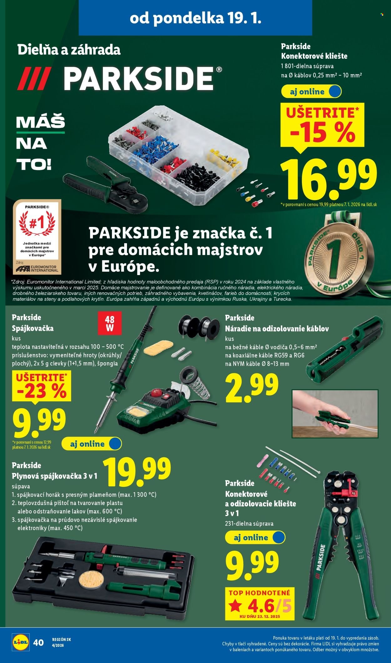 LIDL leták - Od štvrtka 22.1.2026 (2026-01-22 - 2026-01-25) | 85