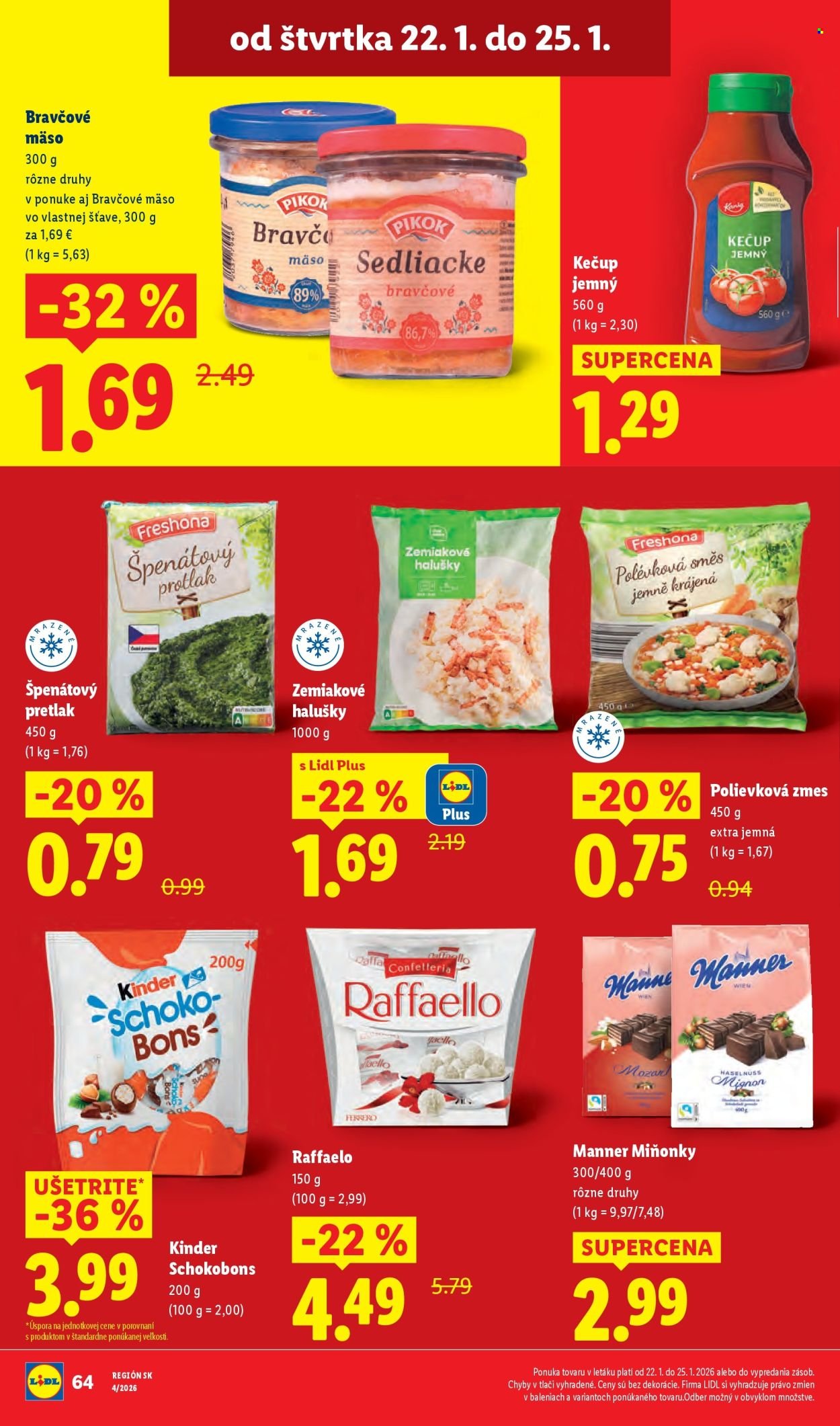 LIDL leták - Od štvrtka 22.1.2026 (2026-01-22 - 2026-01-25) | 10
