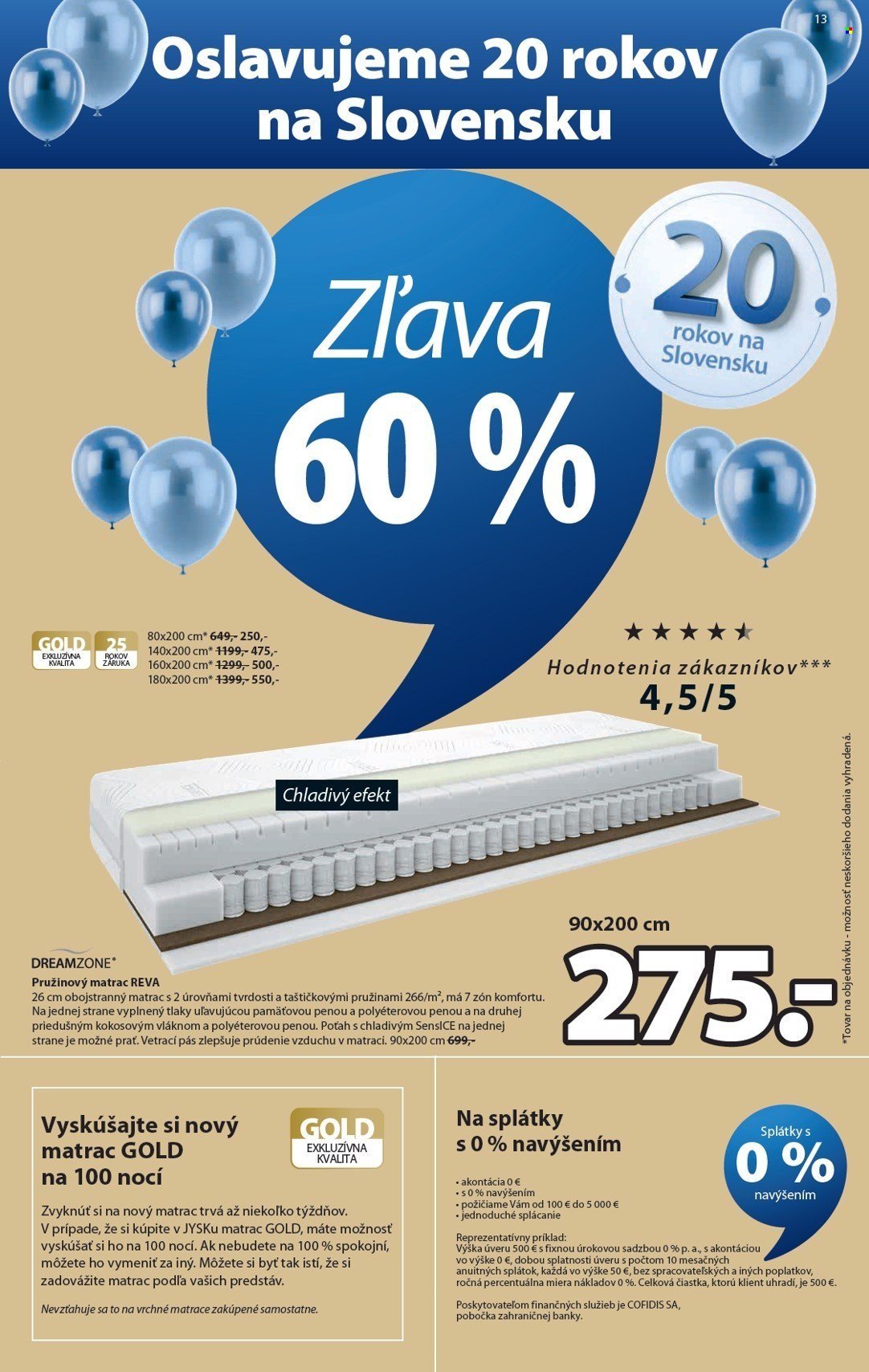 JYSK leták - Od pondelka 21.9.2026