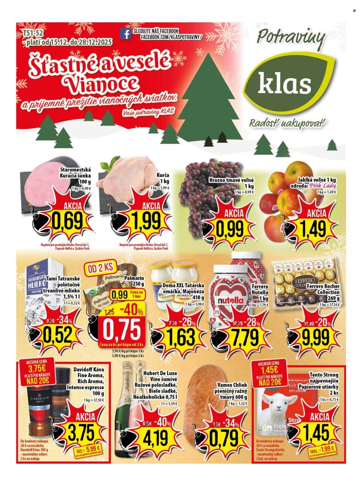 KLAS leták - Od pondelka 15.12.2025 (2025-12-15 - 2025-12-28) | 1