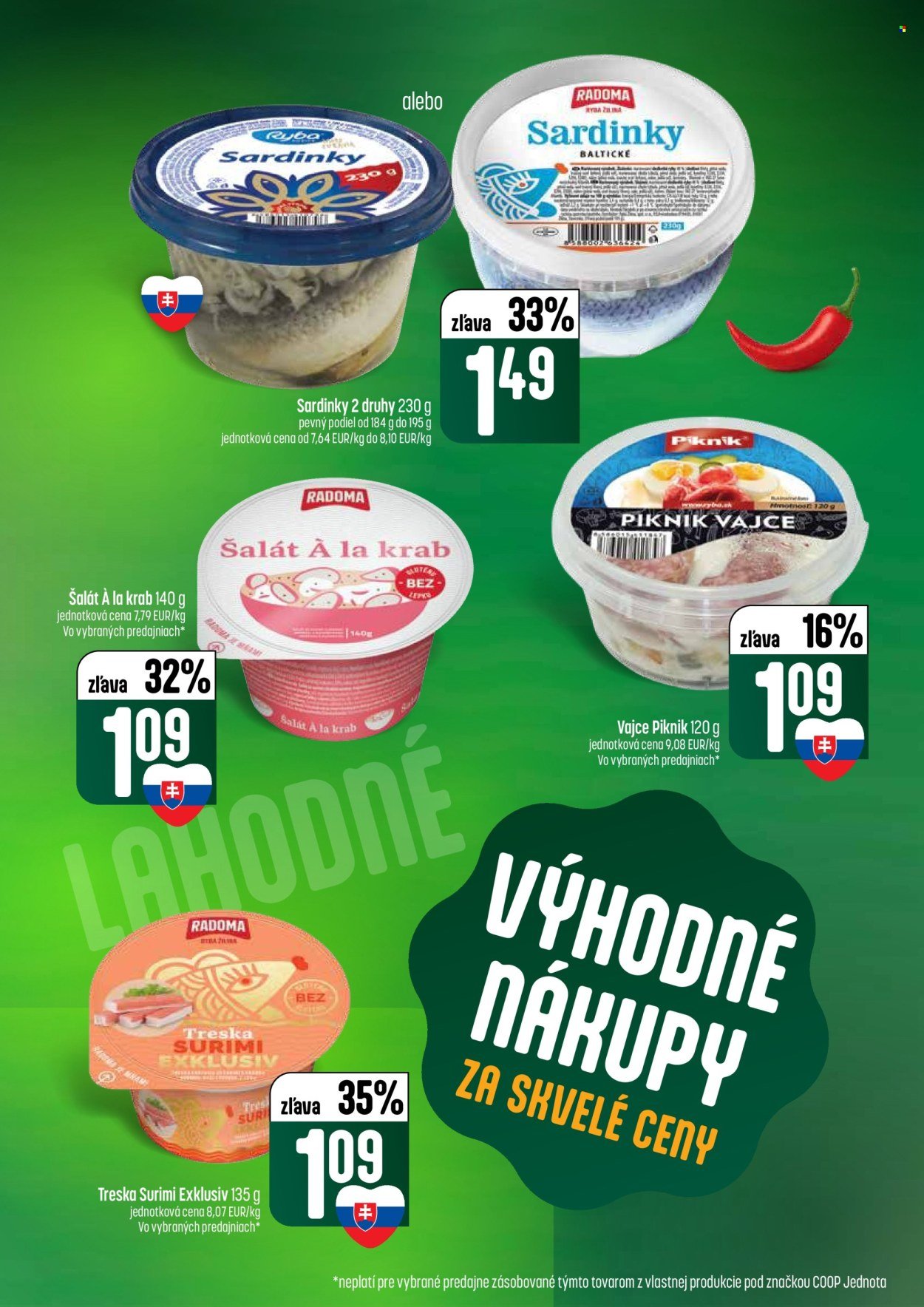 COOP JEDNOTA leták - Od štvrtka 9.4.2026 (2026-04-09 - 2026-04-15) | 17