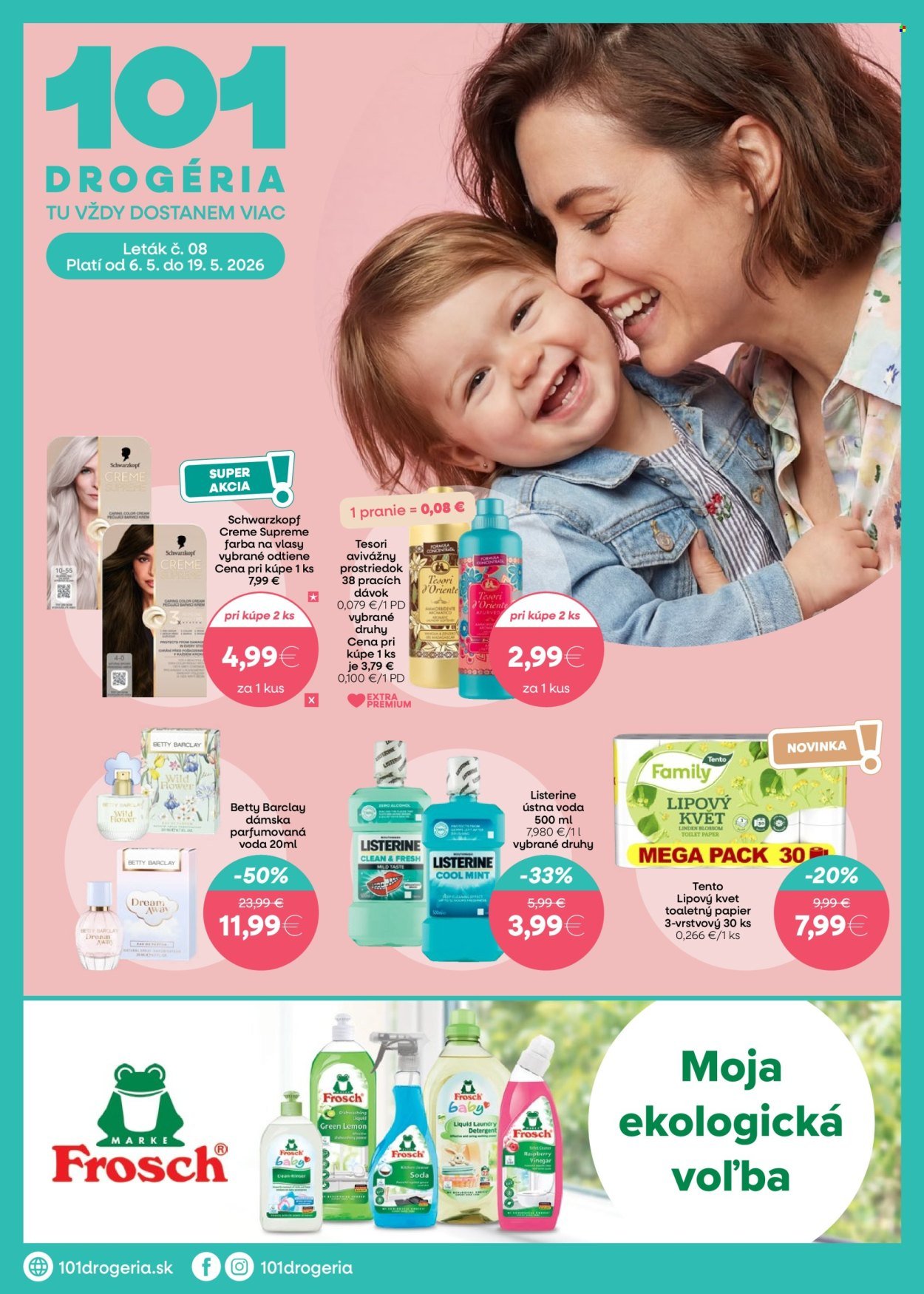 101 DROGERIE leták - Od stredy 6.5.2026 (2026-05-06 - 2026-05-19) | 1