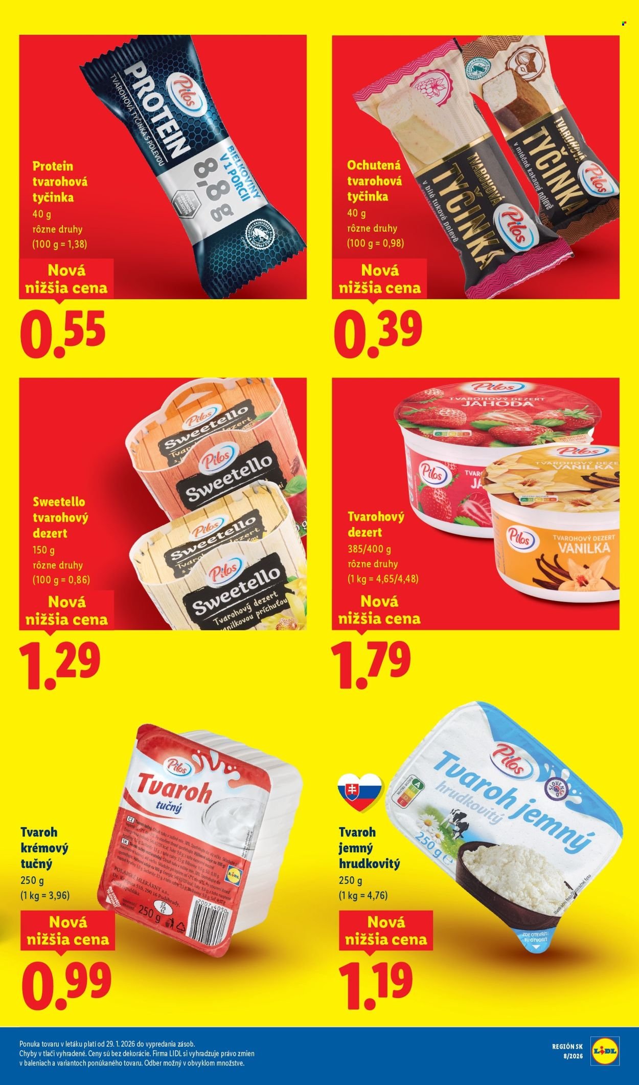 LIDL leták - Dlhodobo zlacnené