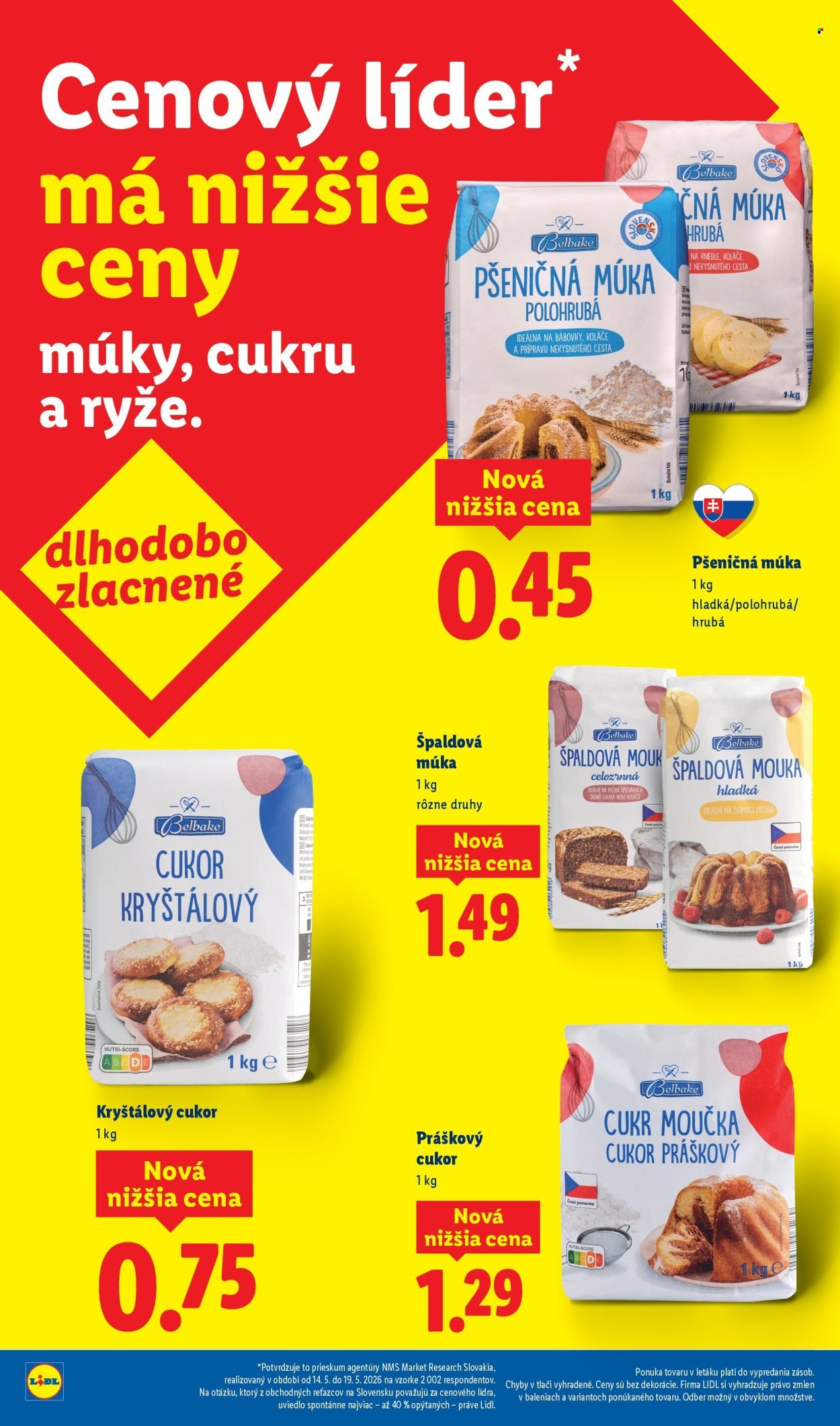 LIDL leták - Dlhodobo zlacnené
