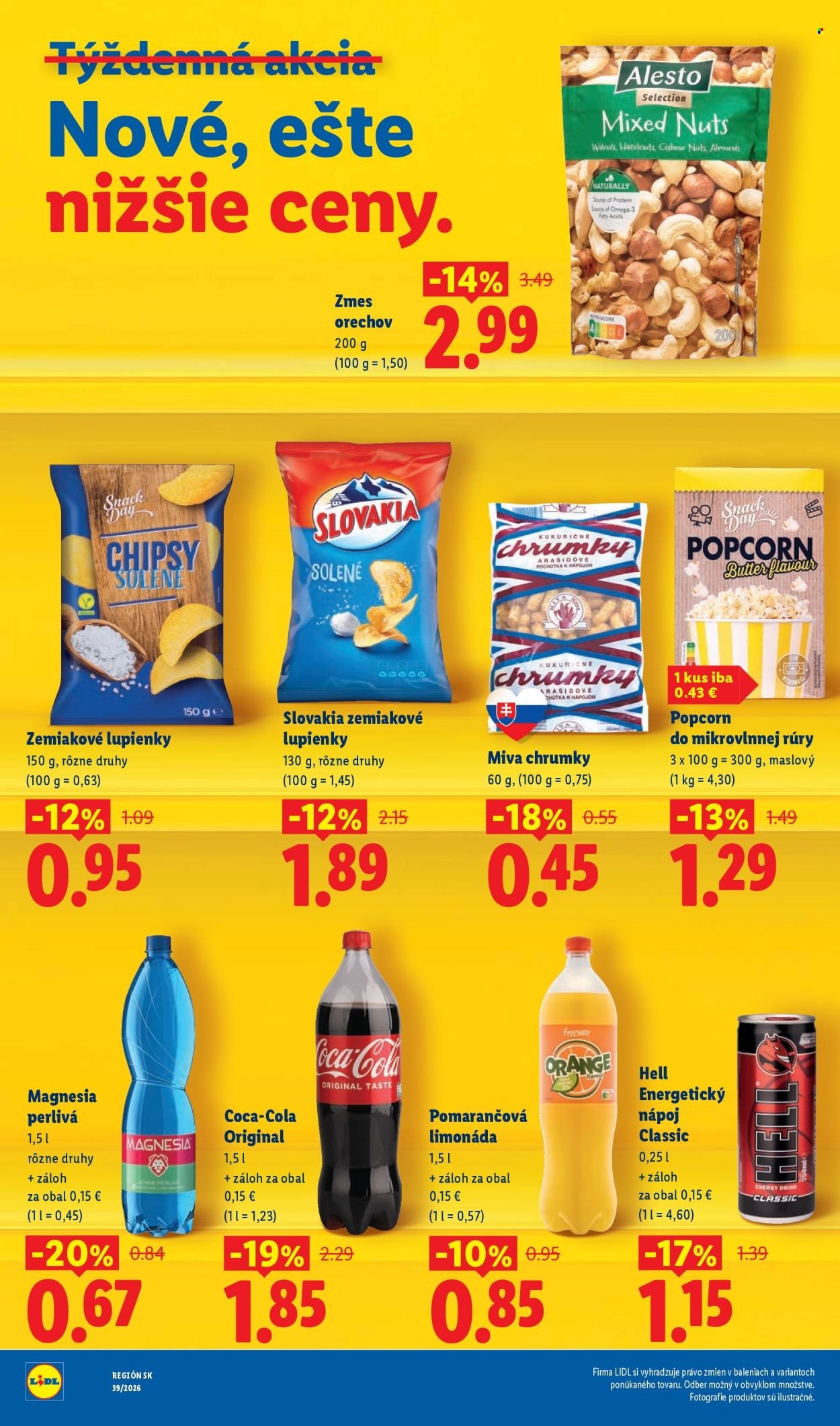 LIDL leták - Dlhodobo zlacnené
