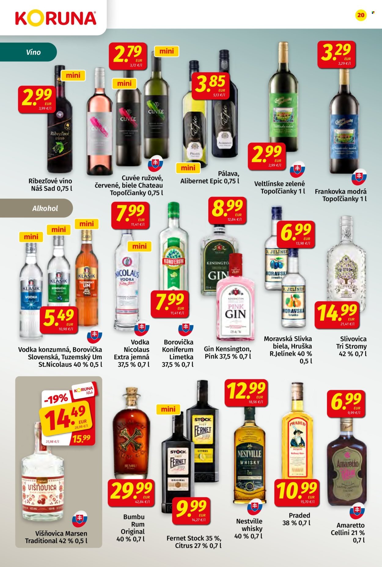 POTRAVINY KORUNA leták - Od piatka 9.10.2026
