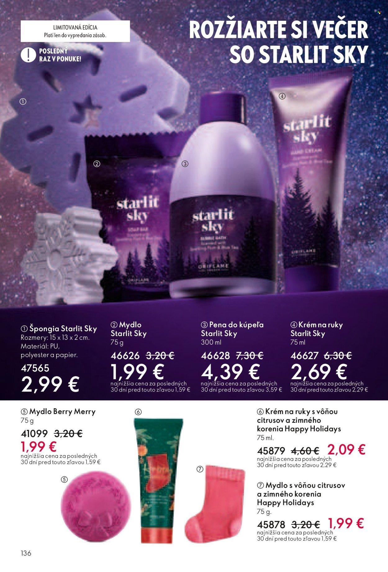 ORIFLAME leták - Katalóg 01 (2025-12-24 - 2026-01-20) | 136