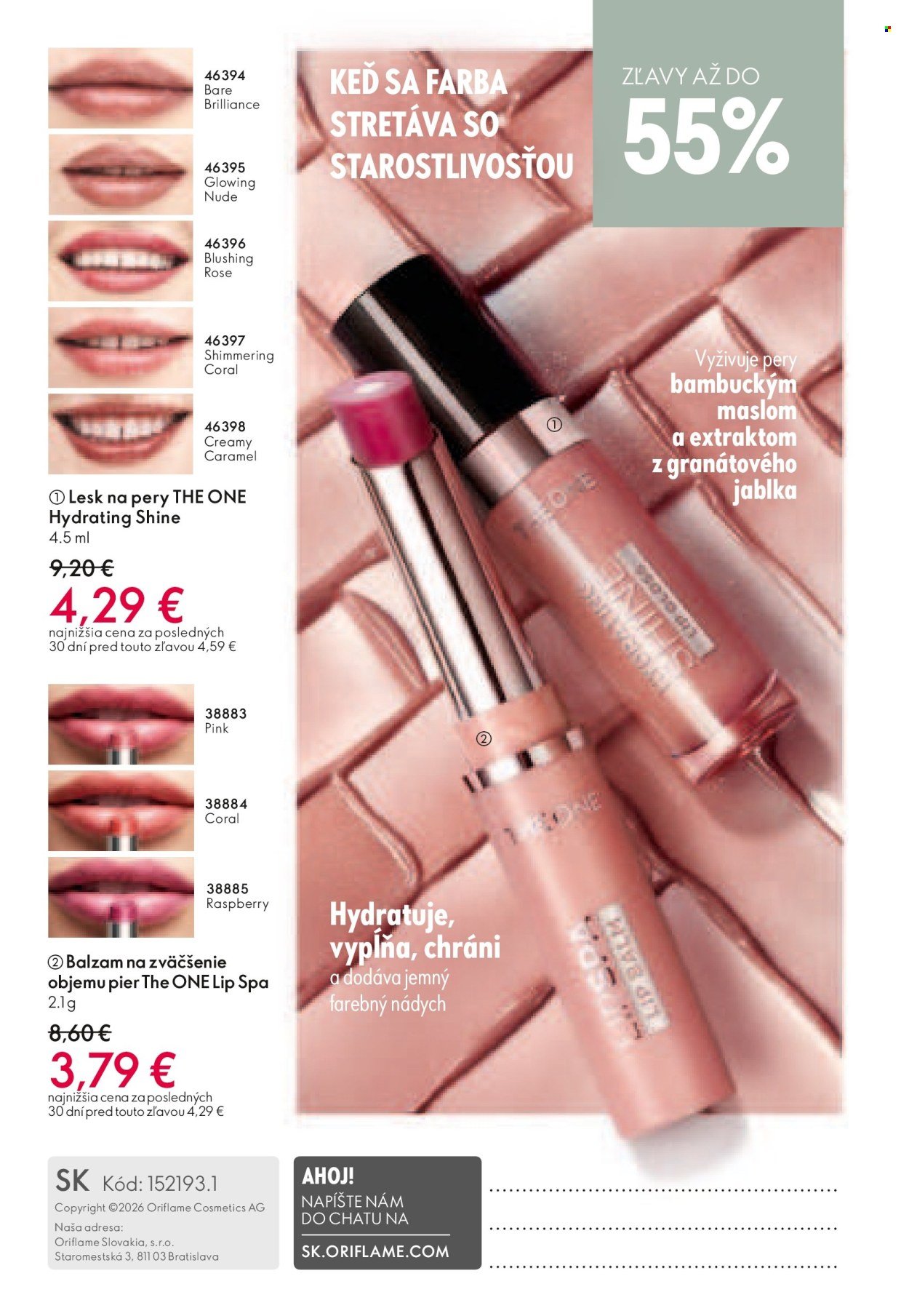 ORIFLAME leták - Katalóg 01 (2025-12-24 - 2026-01-20) | 164