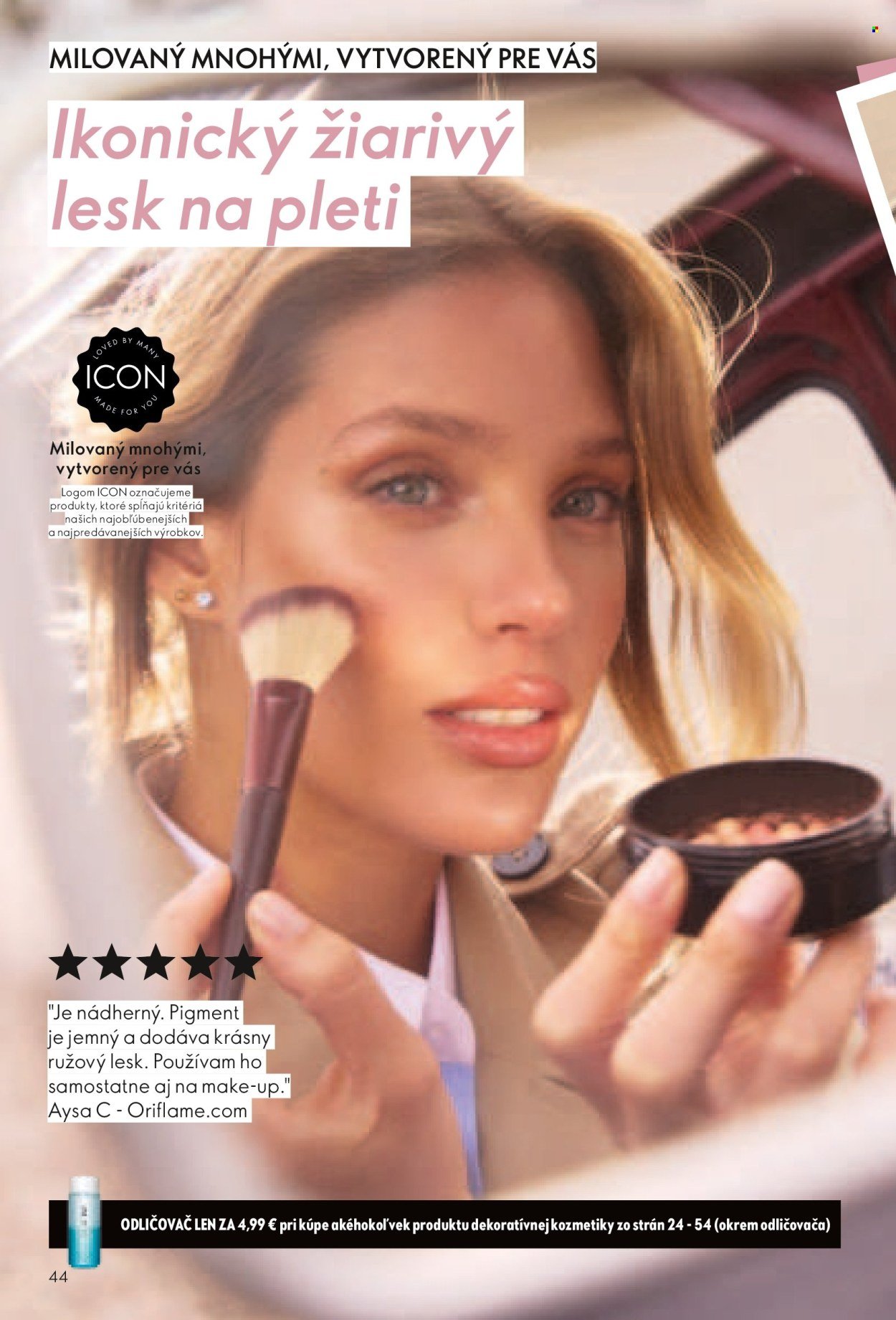 ORIFLAME leták - Katalóg 01 (2025-12-24 - 2026-01-20) | 44