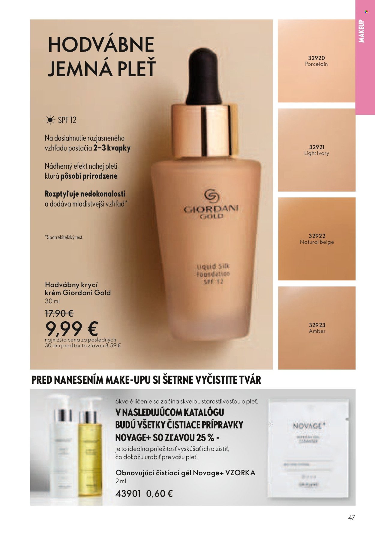 ORIFLAME leták - Katalóg 01 (2025-12-24 - 2026-01-20) | 47