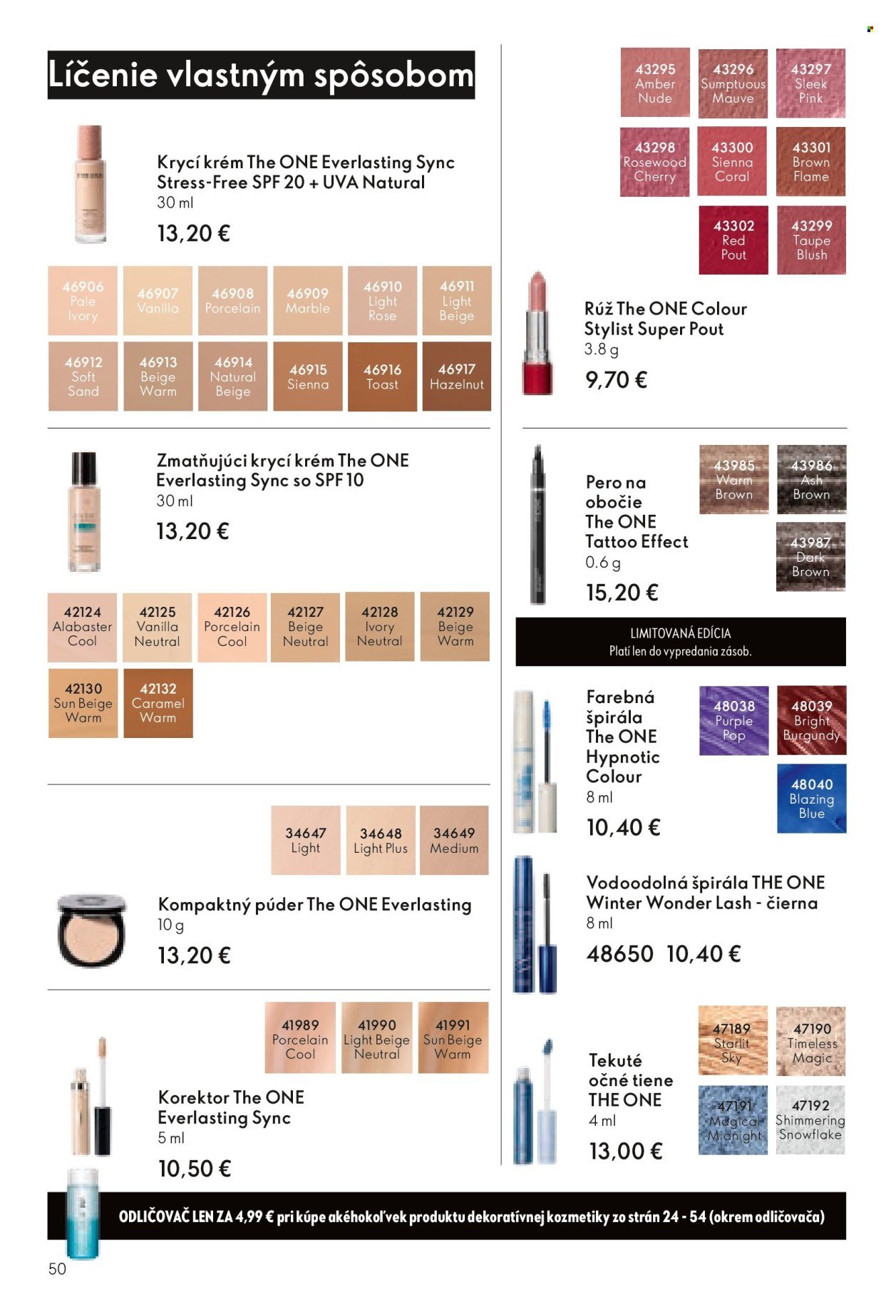 ORIFLAME leták - Katalóg 01 (2025-12-24 - 2026-01-20) | 50