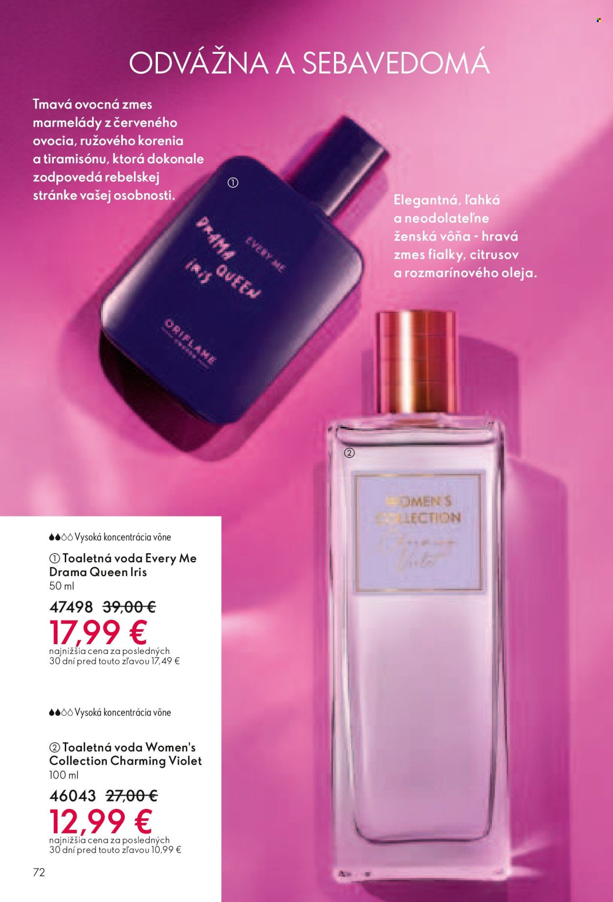 ORIFLAME leták - Katalóg 01 (2025-12-24 - 2026-01-20) | 72