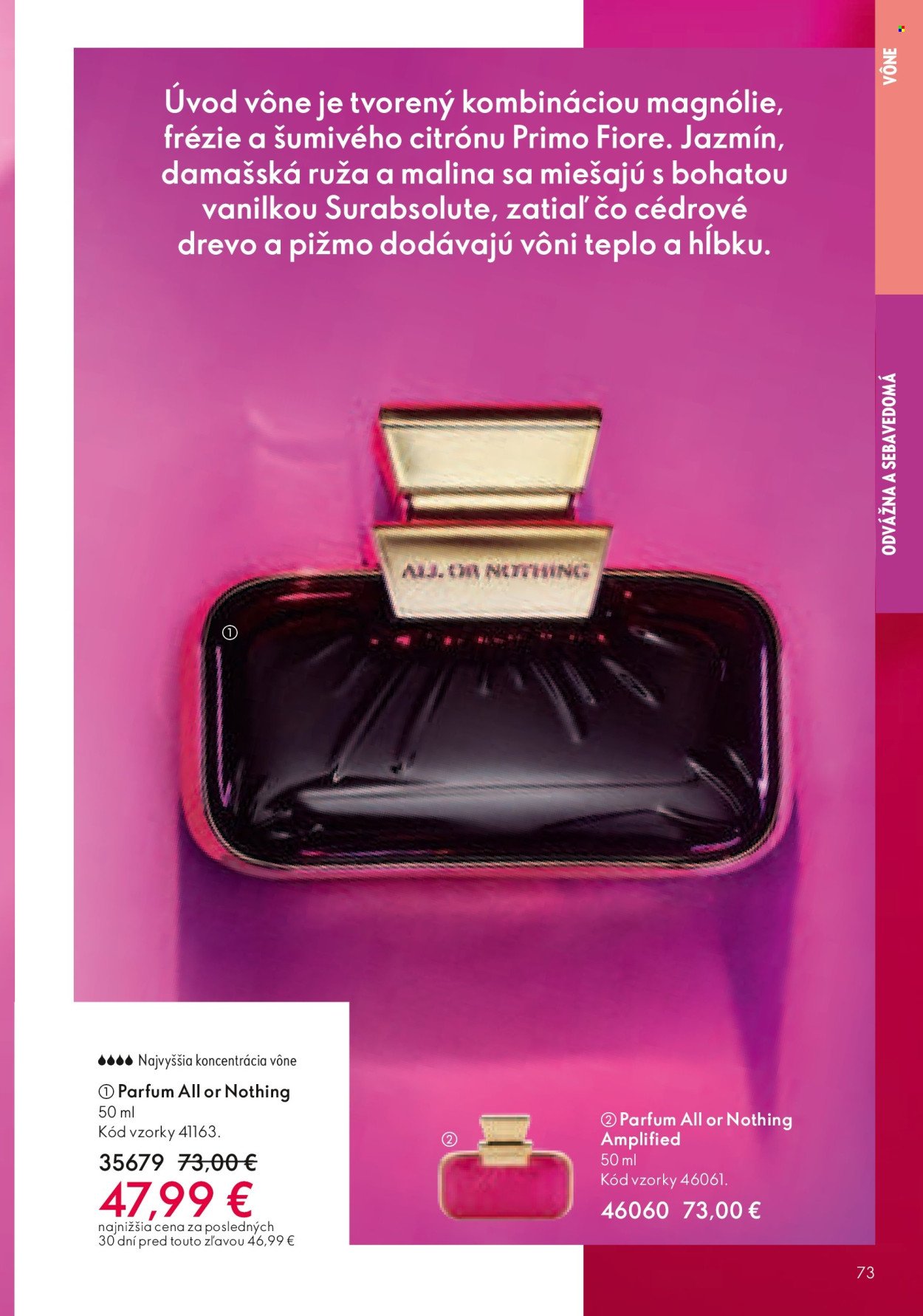 ORIFLAME leták - Katalóg 01 (2025-12-24 - 2026-01-20) | 73