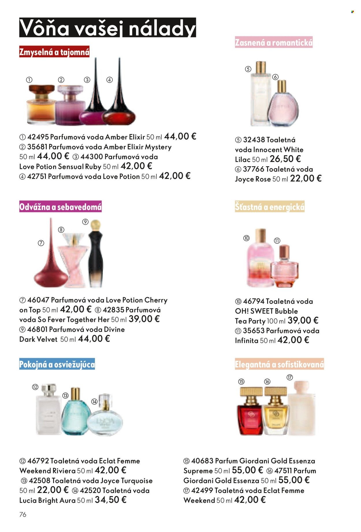 ORIFLAME leták - Katalóg 01 (2025-12-24 - 2026-01-20) | 76