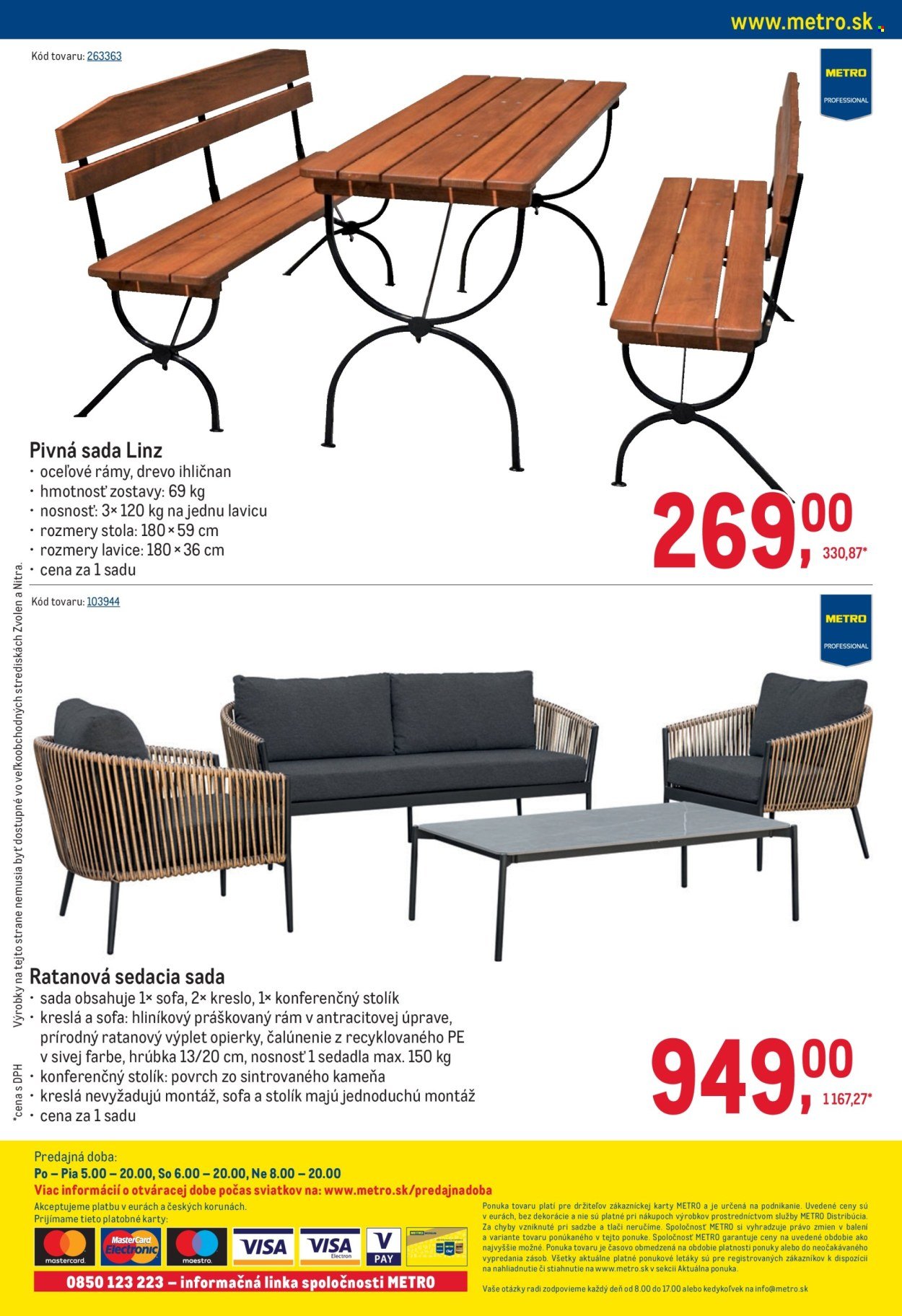 METRO leták - Vonkajšie vybavenie (2026-03-11 - 2026-04-07) | 14