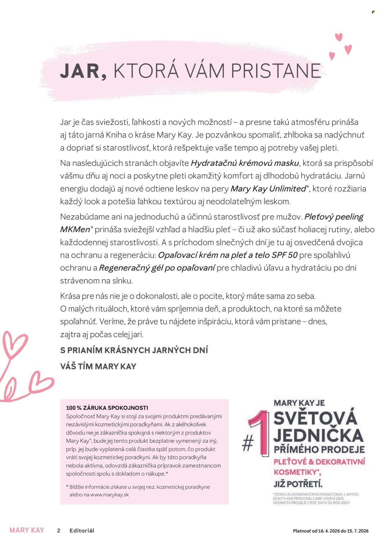 MARY KAY leták - Kniha o kráse jar 2026 (2026-03-31) | 2