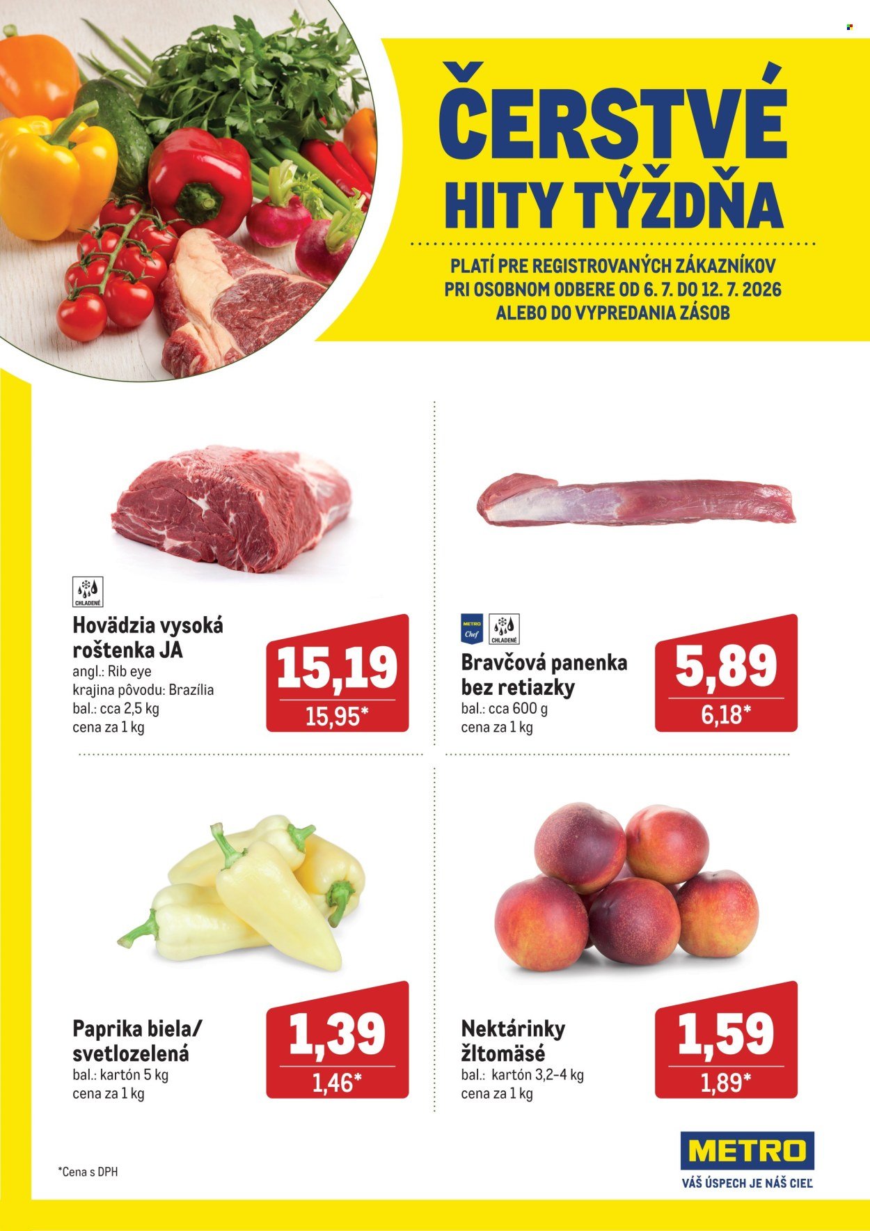 METRO leták - Čerstvé hity týždňa