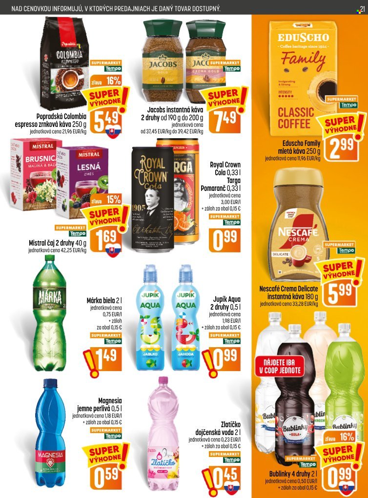 COOP JEDNOTA leták - Od štvrtka 17.9.2026