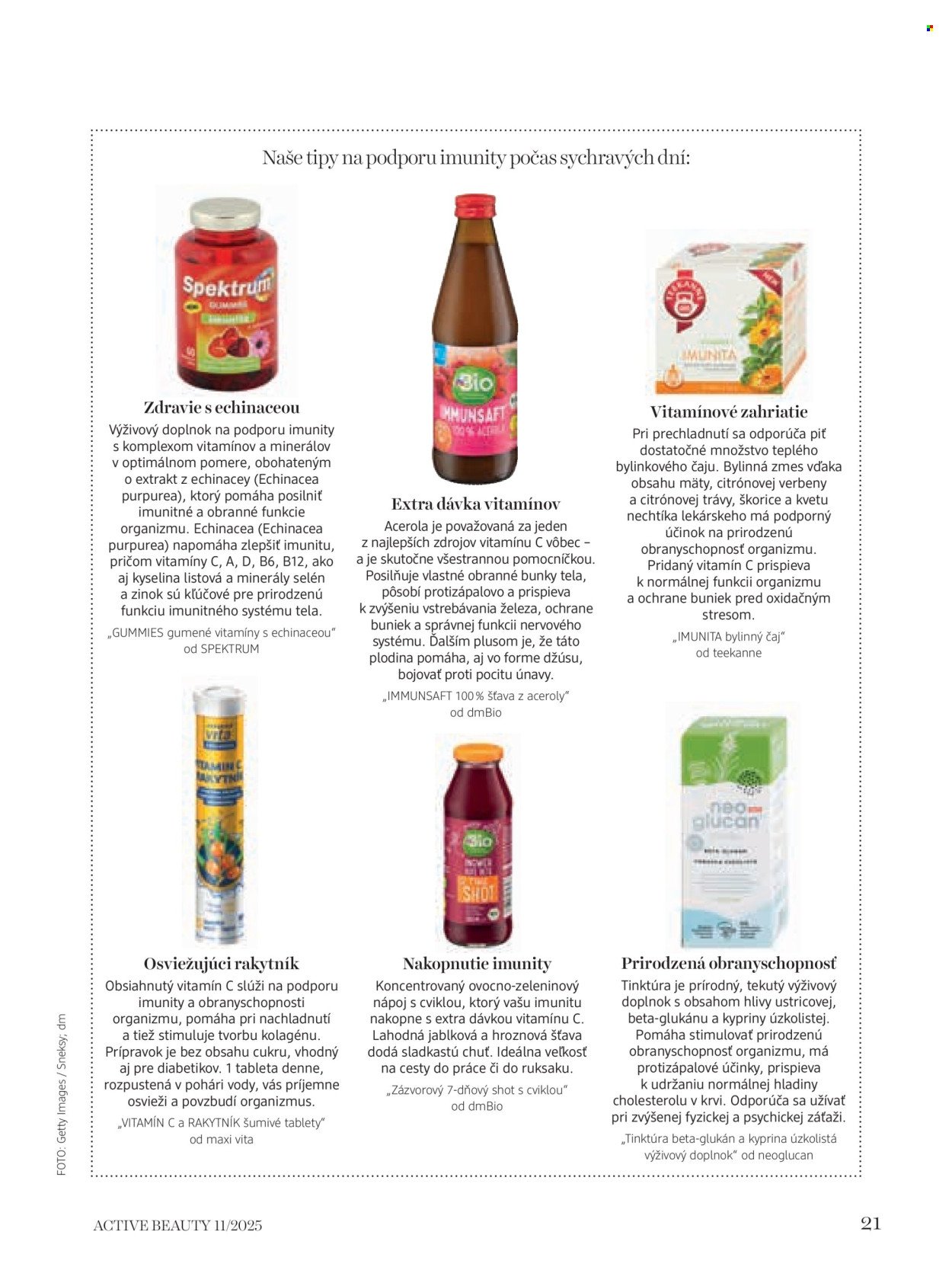 DM DROGERIE leták - active BEAUTY (2025-11-21) | 21