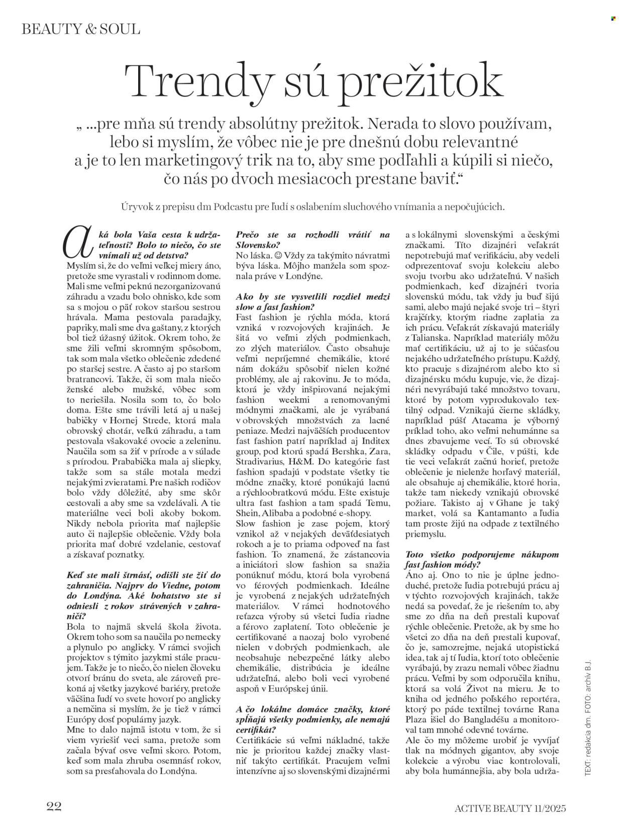 DM DROGERIE leták - active BEAUTY (2025-11-21) | 22