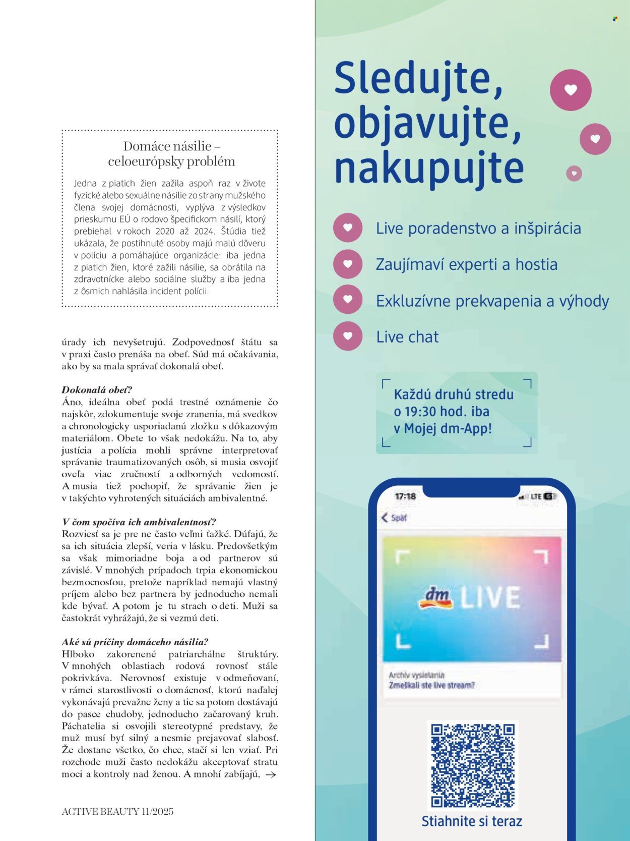 DM DROGERIE leták - active BEAUTY (2025-11-21) | 57