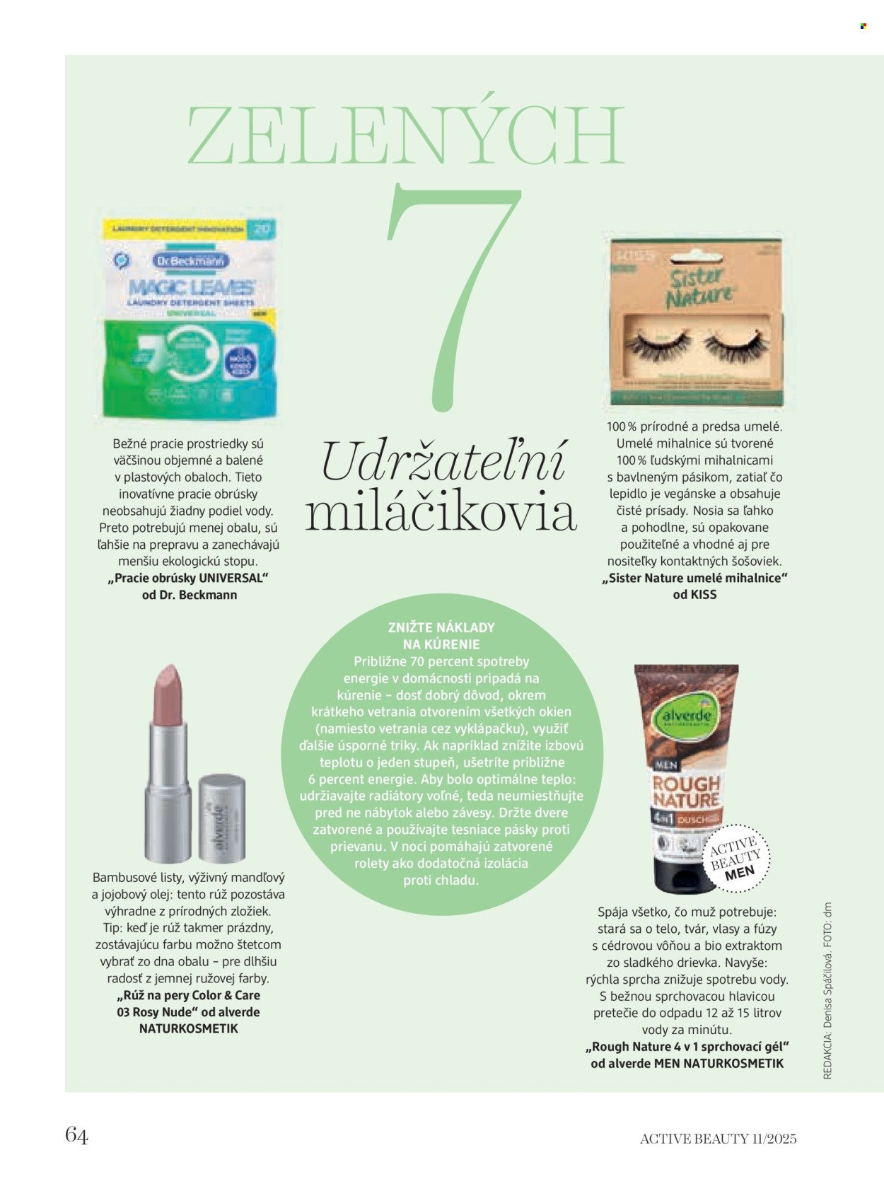 DM DROGERIE leták - active BEAUTY (2025-11-21) | 64