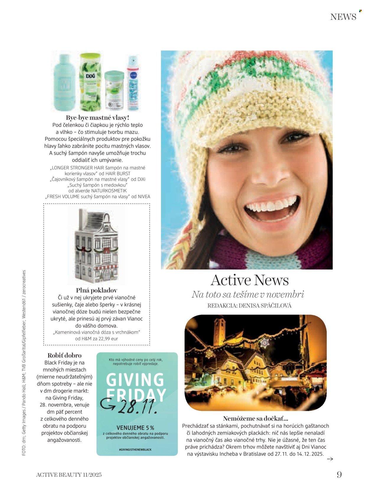 DM DROGERIE leták - active BEAUTY (2025-11-21) | 9