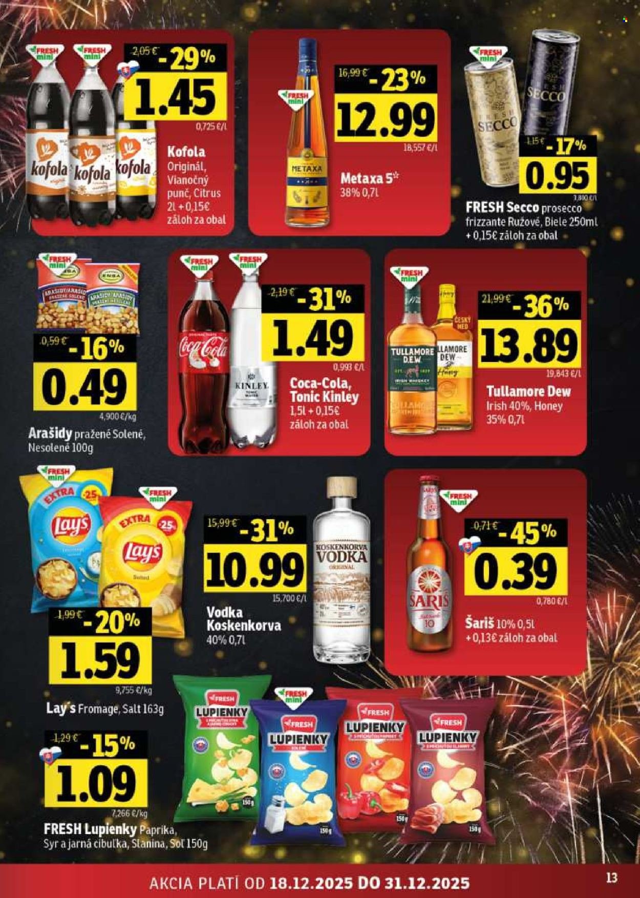 FRESH leták - Stredné a západné Slovensko (2025-12-18 - 2025-12-31) | 13