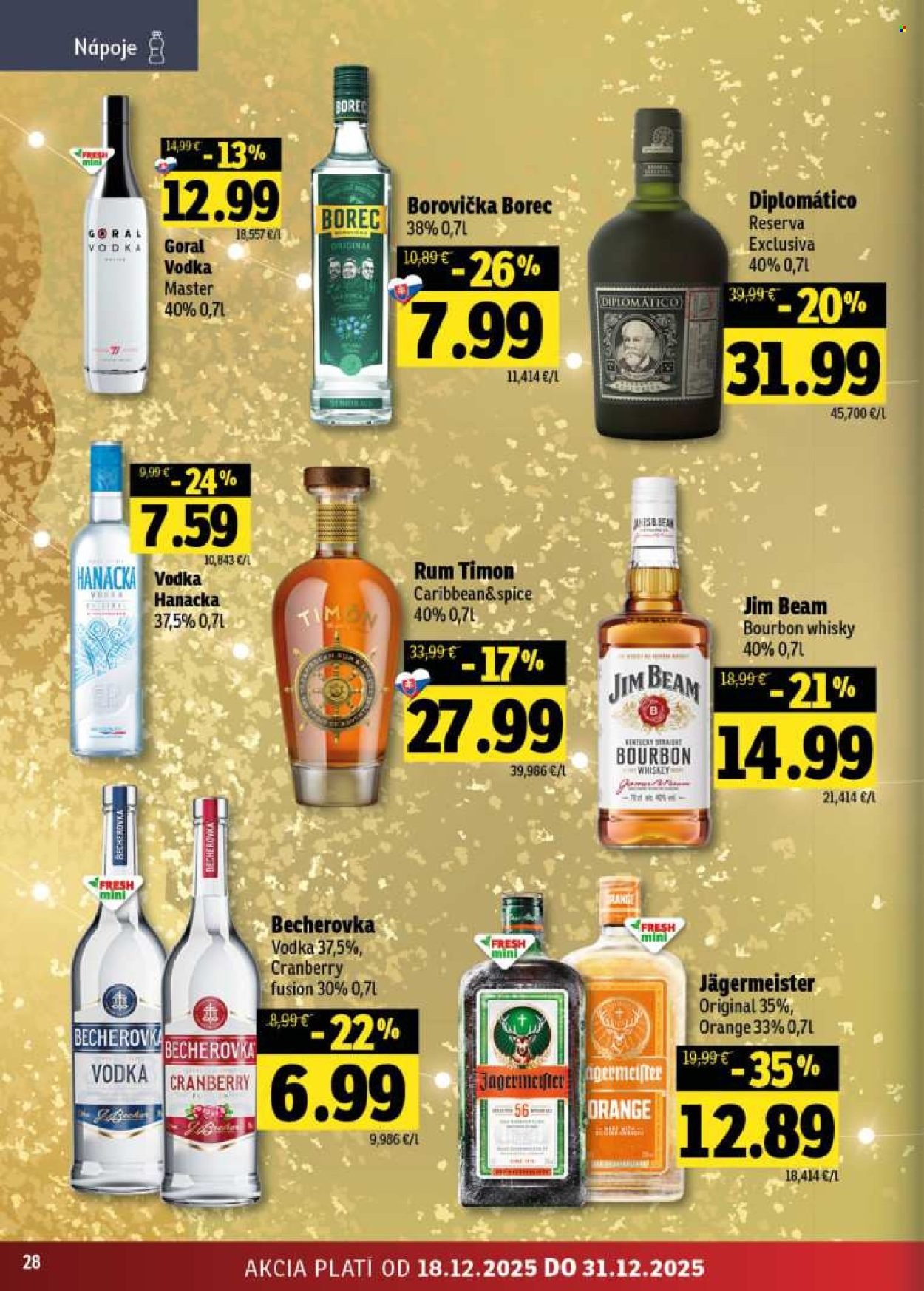 FRESH leták - Stredné a západné Slovensko (2025-12-18 - 2025-12-31) | 28