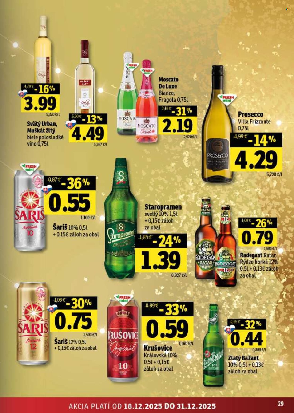 FRESH leták - Stredné a západné Slovensko (2025-12-18 - 2025-12-31) | 29