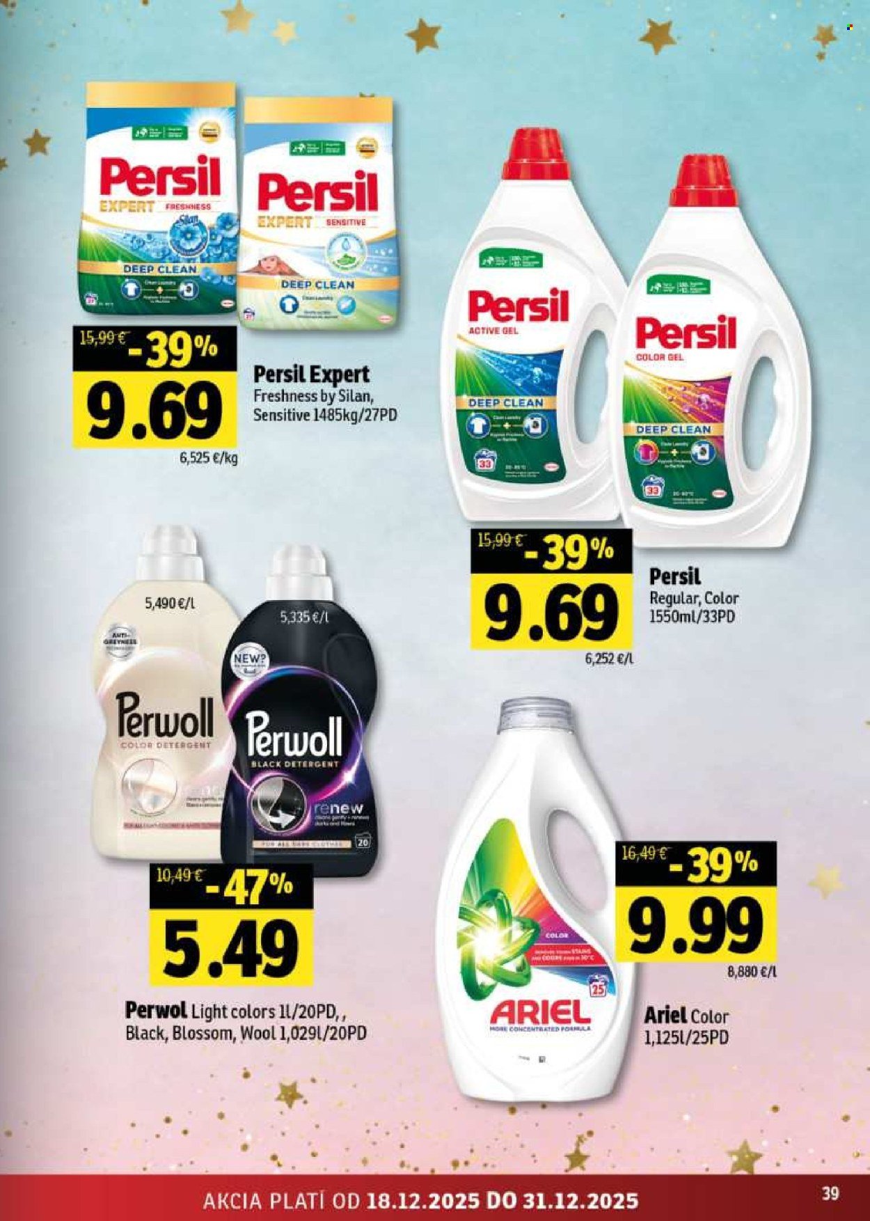 FRESH leták - Stredné a západné Slovensko (2025-12-18 - 2025-12-31) | 39