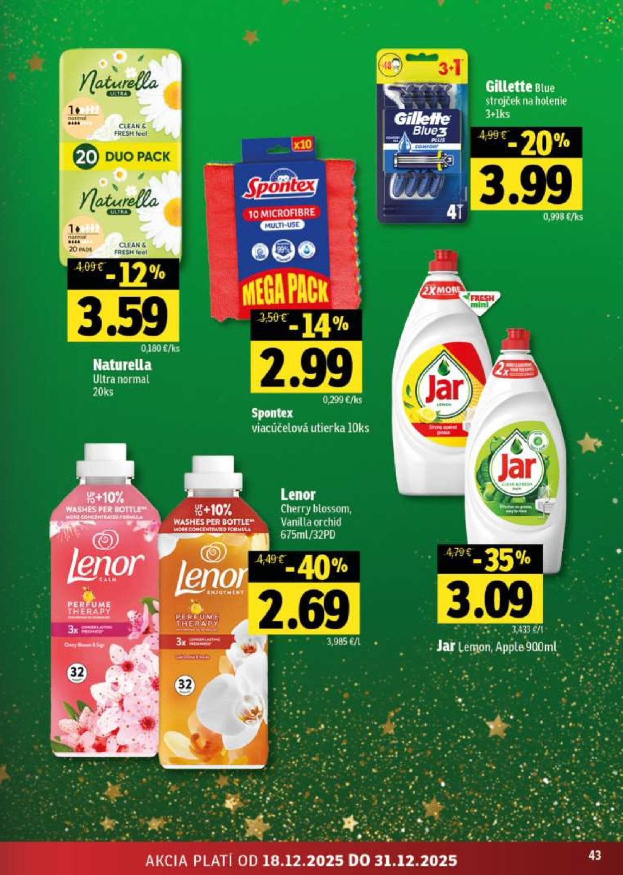 FRESH leták - Stredné a západné Slovensko (2025-12-18 - 2025-12-31) | 43