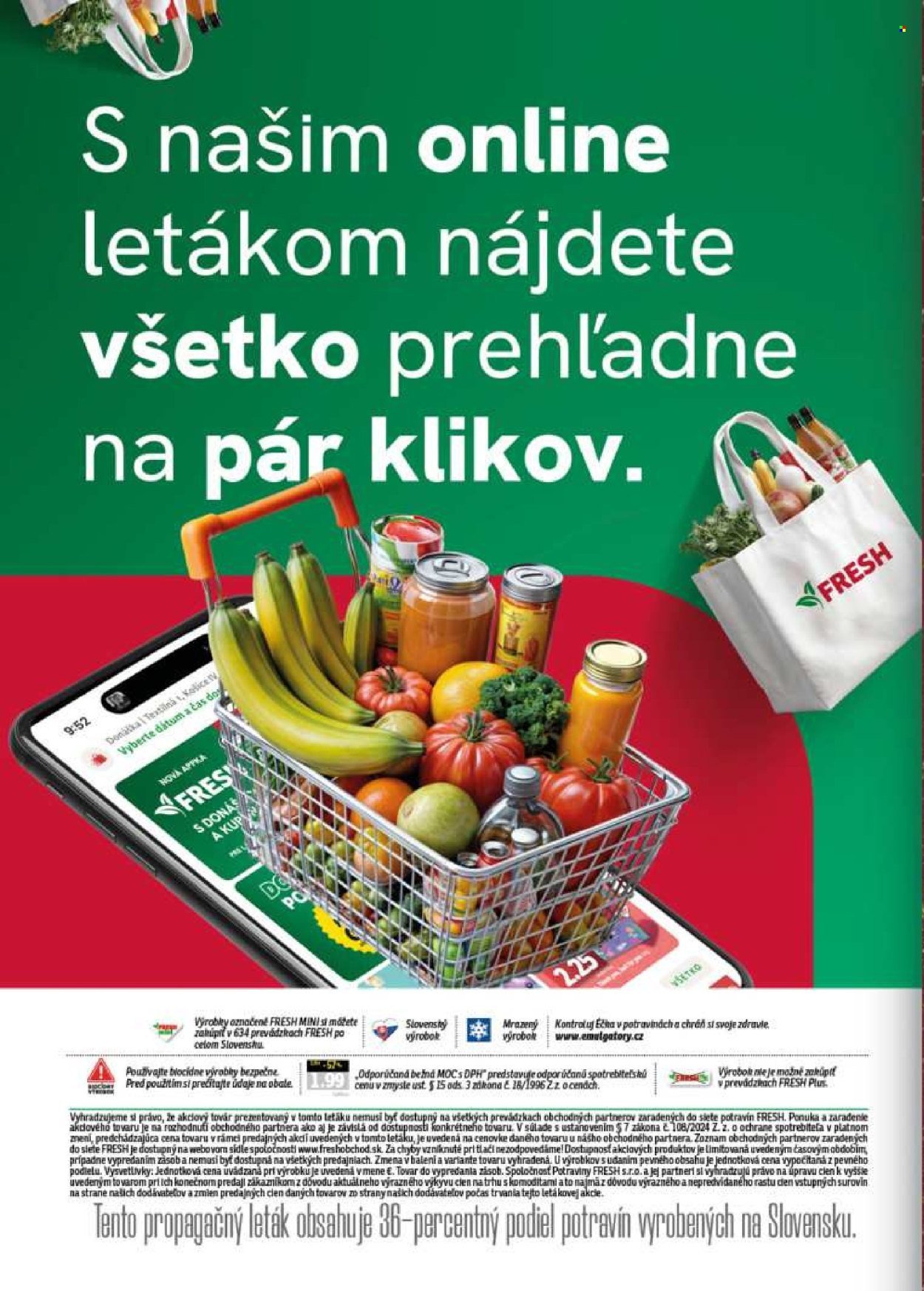 FRESH leták - Stredné a západné Slovensko (2025-12-18 - 2025-12-31) | 46