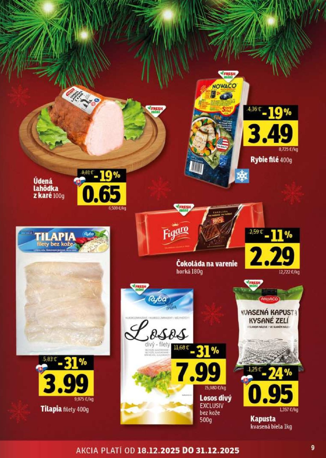 FRESH leták - Stredné a západné Slovensko (2025-12-18 - 2025-12-31) | 9