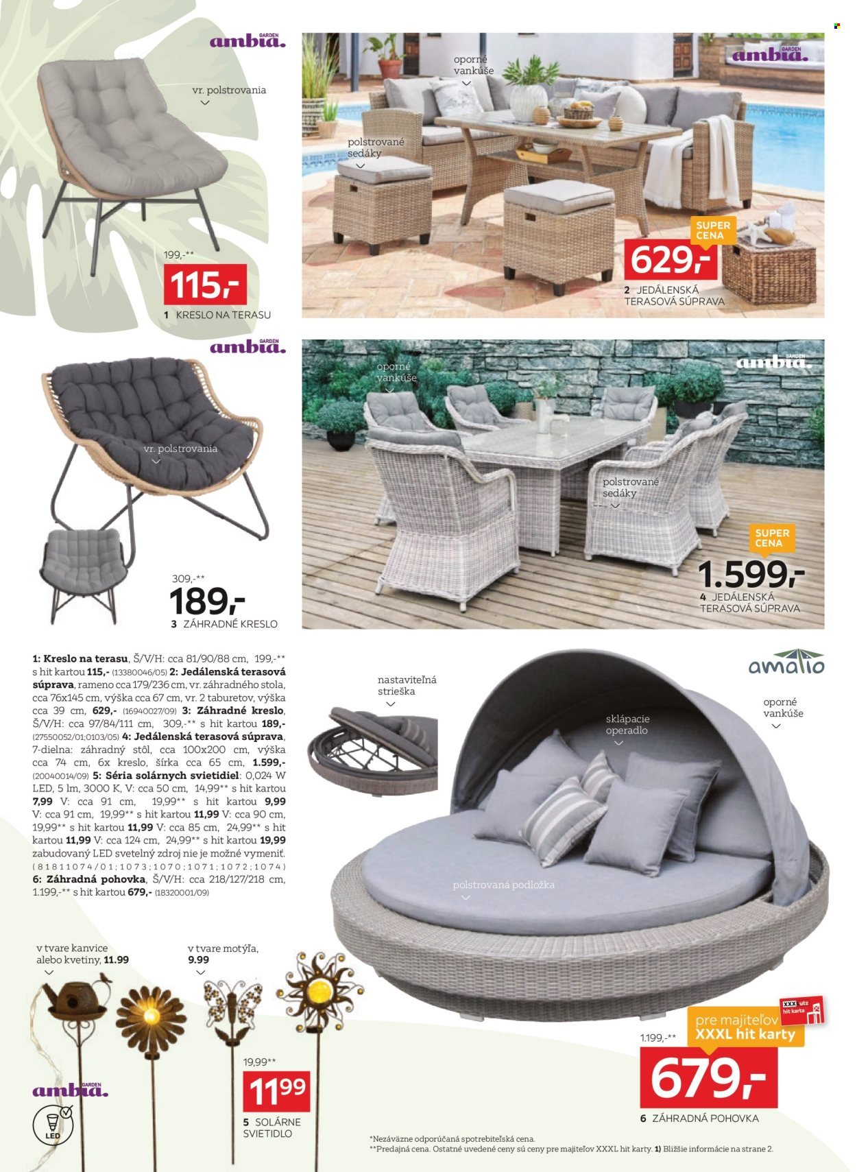 XXXLUTZ leták - Zľava 30 % na záhradný nábytok (2026-04-06 - 2026-04-19) | 6