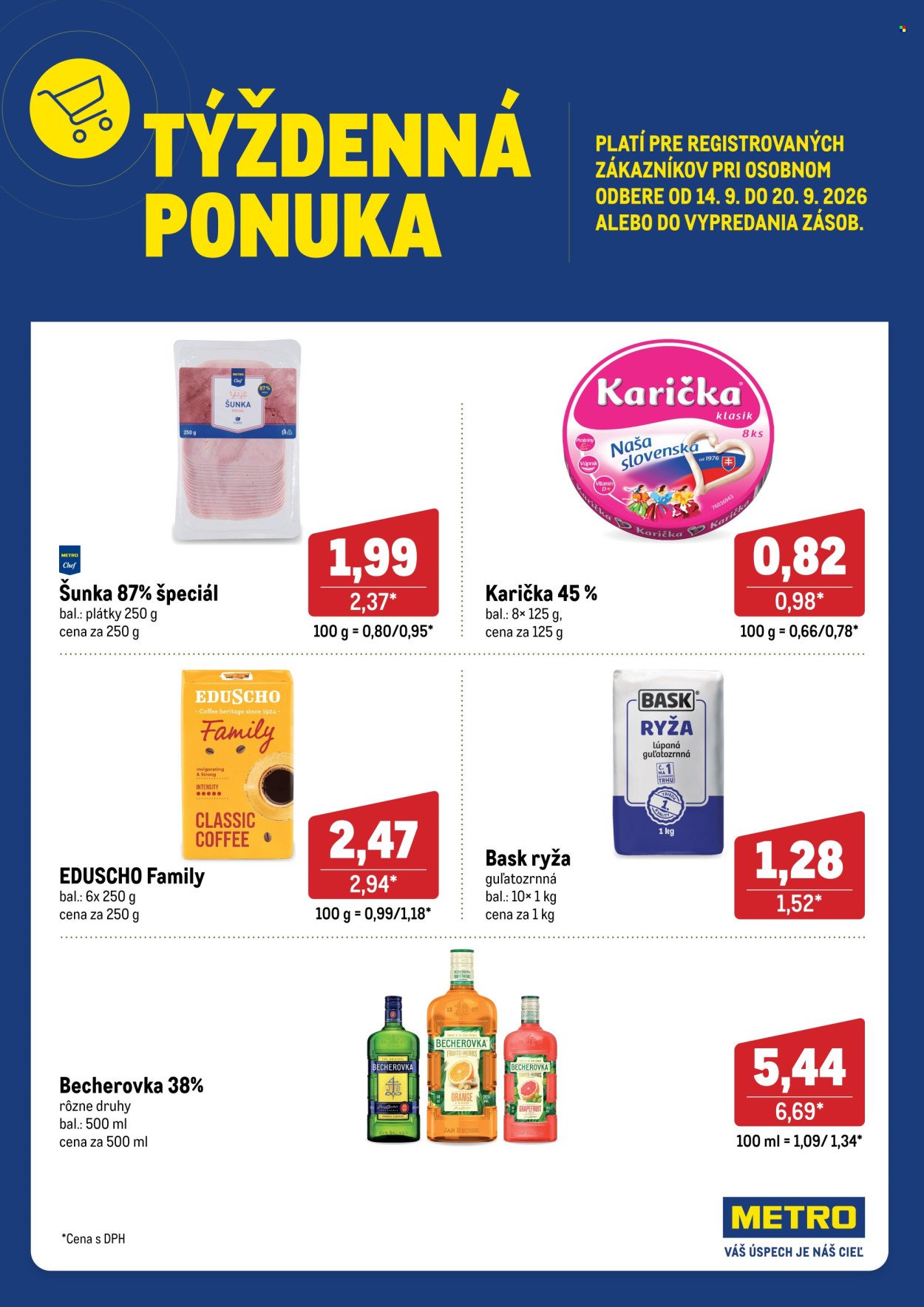 METRO leták - Týždenná ponuka