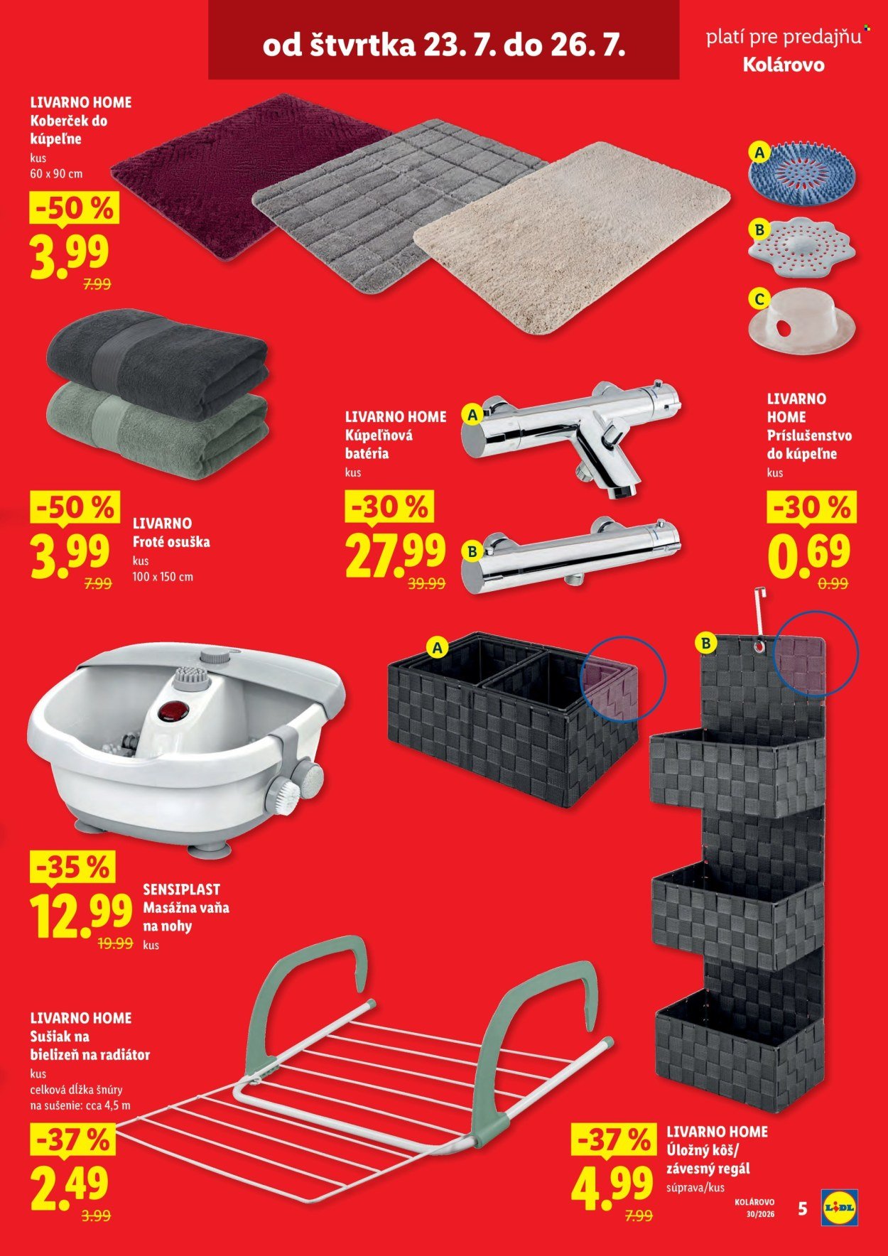 LIDL leták - Nová predajňa v Kolárove