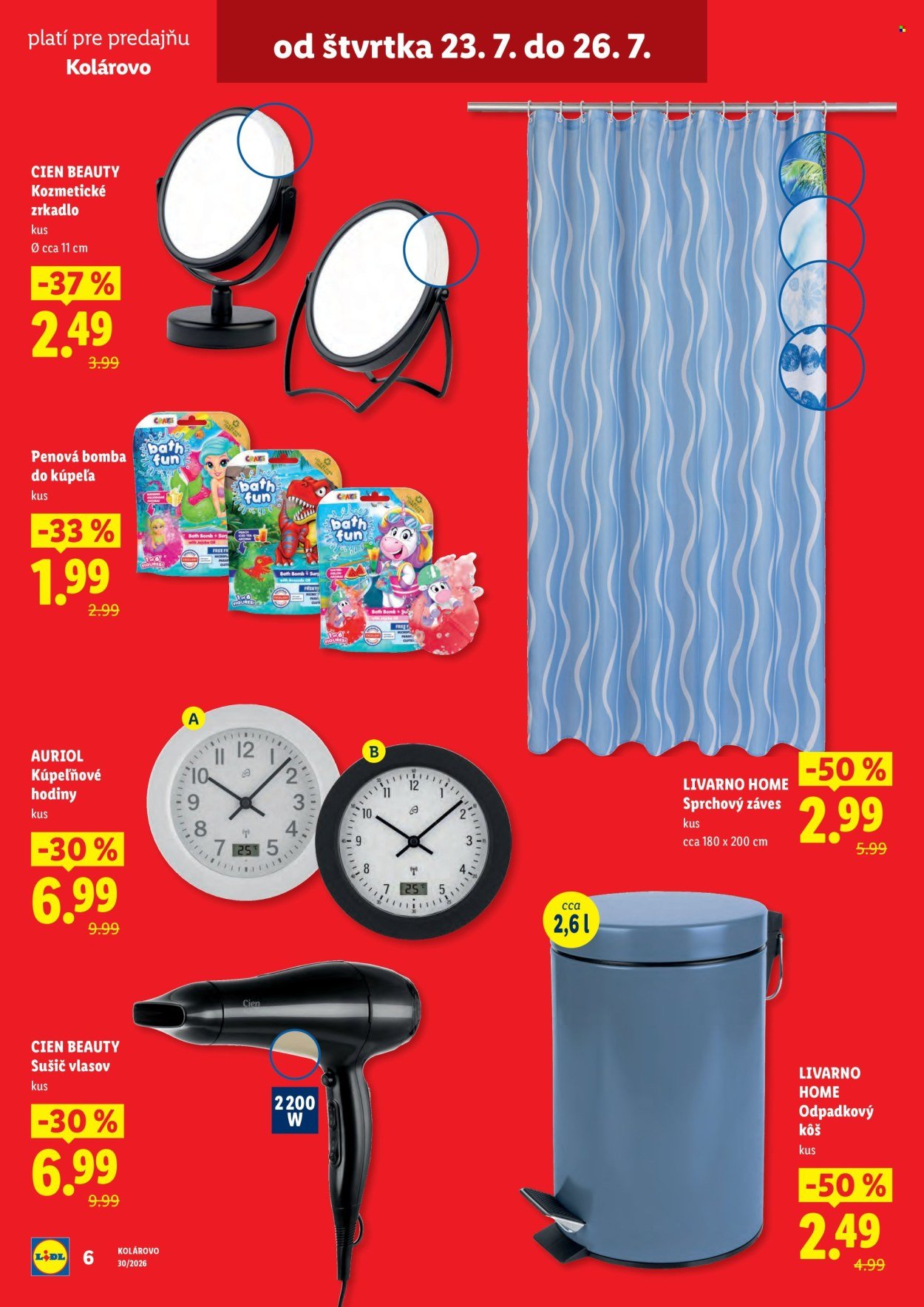 LIDL leták - Nová predajňa v Kolárove