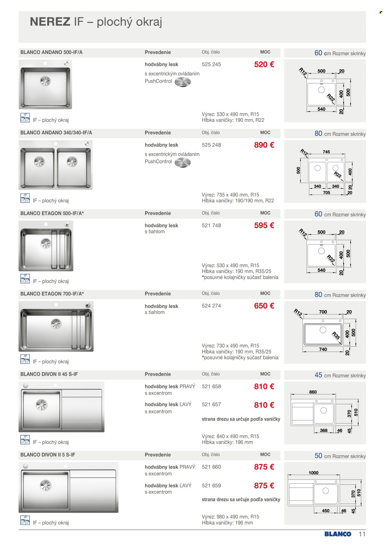 BLANCO leták - Od soboty 1.2.2025 (2025-02-01 - 2025-12-31) | 11