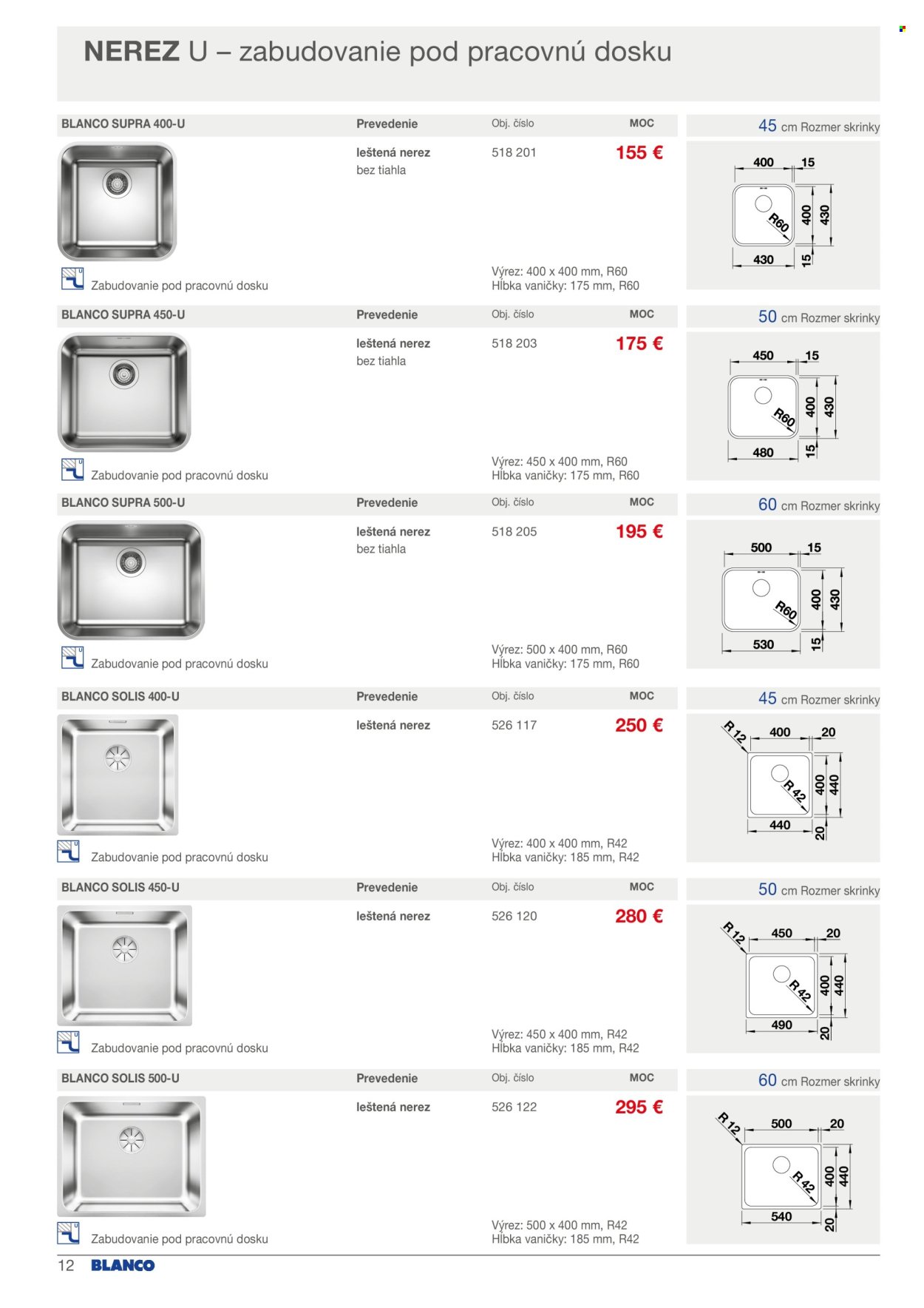 BLANCO leták - Od soboty 1.2.2025 (2025-02-01 - 2025-12-31) | 12