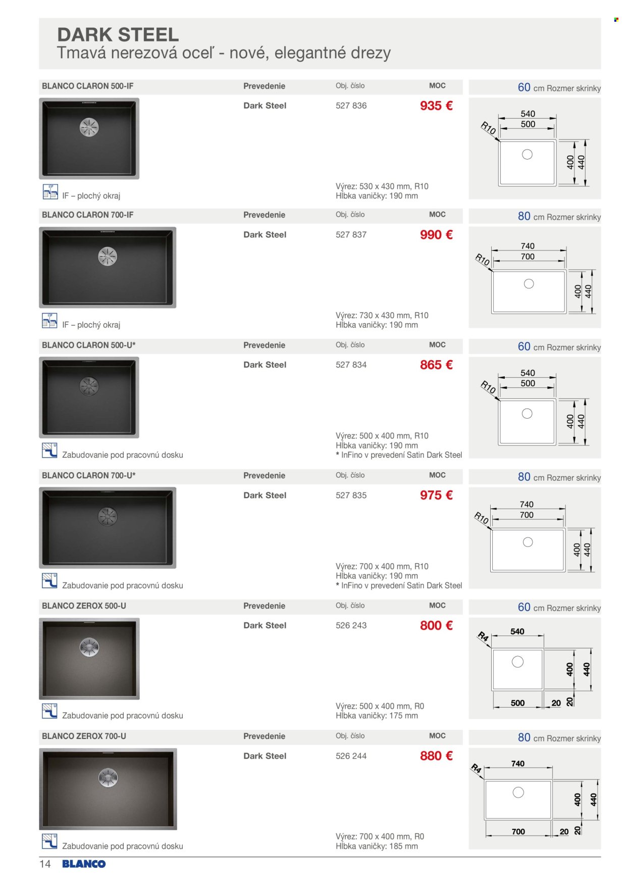 BLANCO leták - Od soboty 1.2.2025 (2025-02-01 - 2025-12-31) | 14