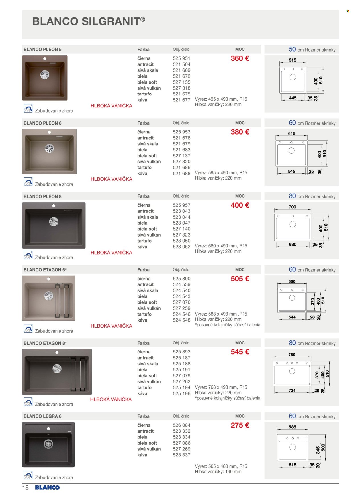BLANCO leták - Od soboty 1.2.2025 (2025-02-01 - 2025-12-31) | 18