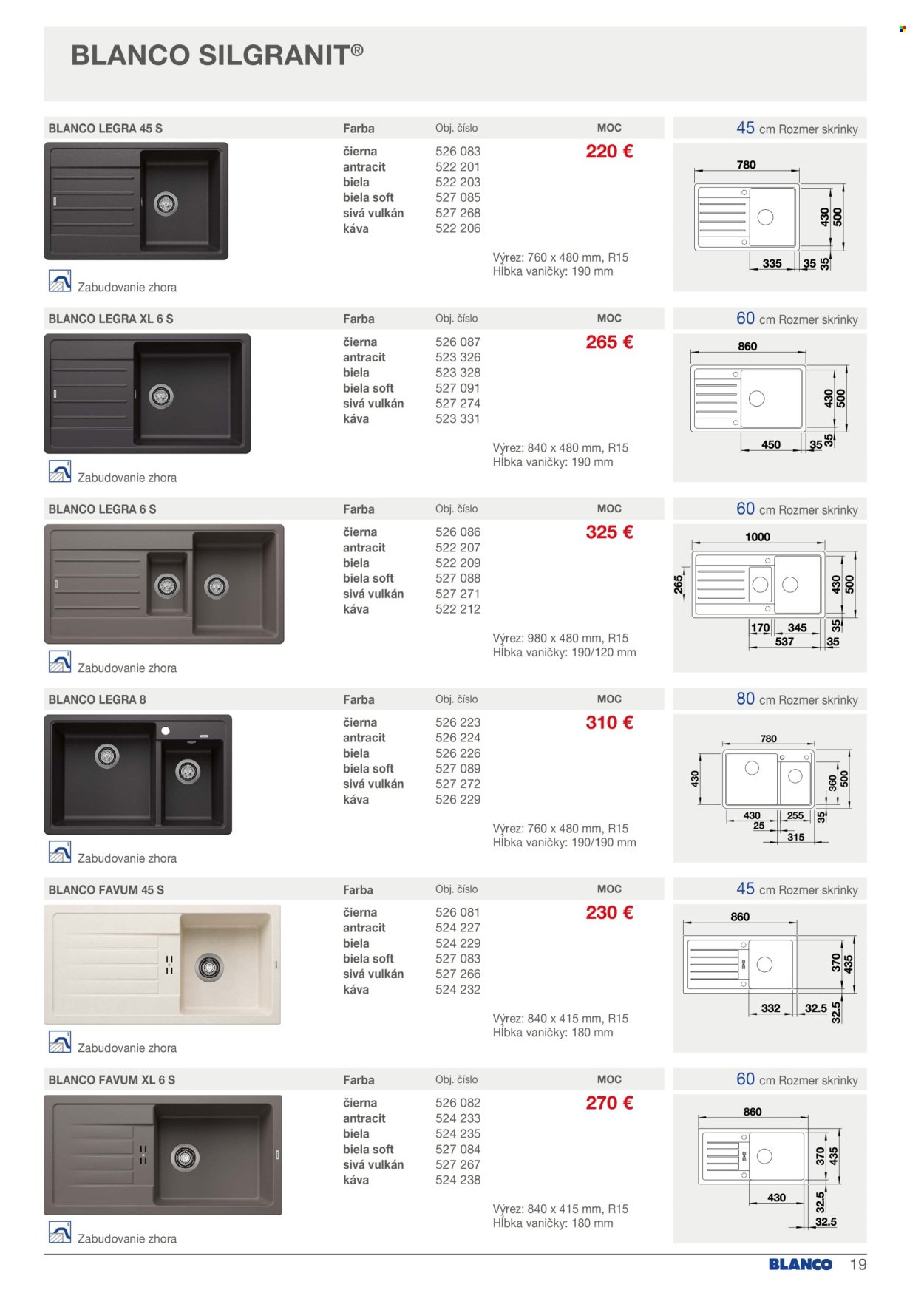 BLANCO leták - Od soboty 1.2.2025 (2025-02-01 - 2025-12-31) | 19