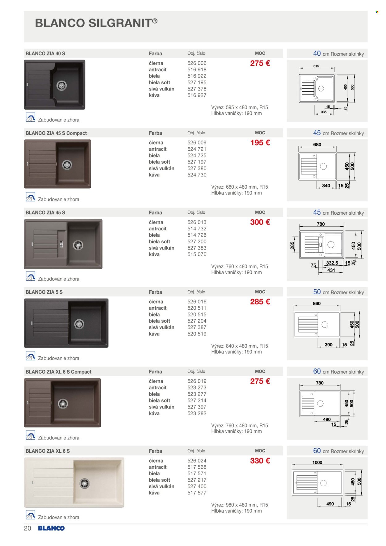 BLANCO leták - Od soboty 1.2.2025 (2025-02-01 - 2025-12-31) | 20
