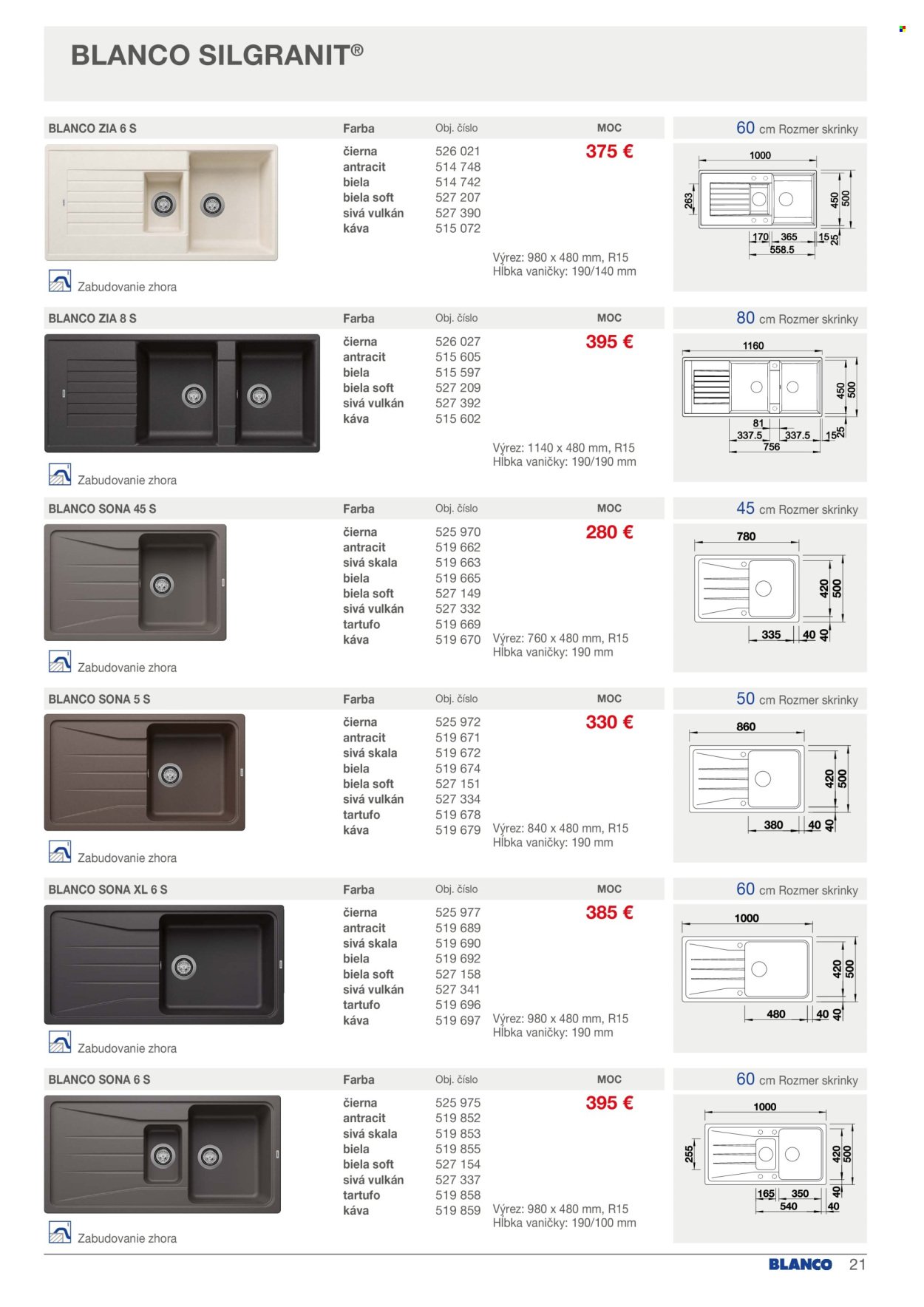 BLANCO leták - Od soboty 1.2.2025 (2025-02-01 - 2025-12-31) | 21