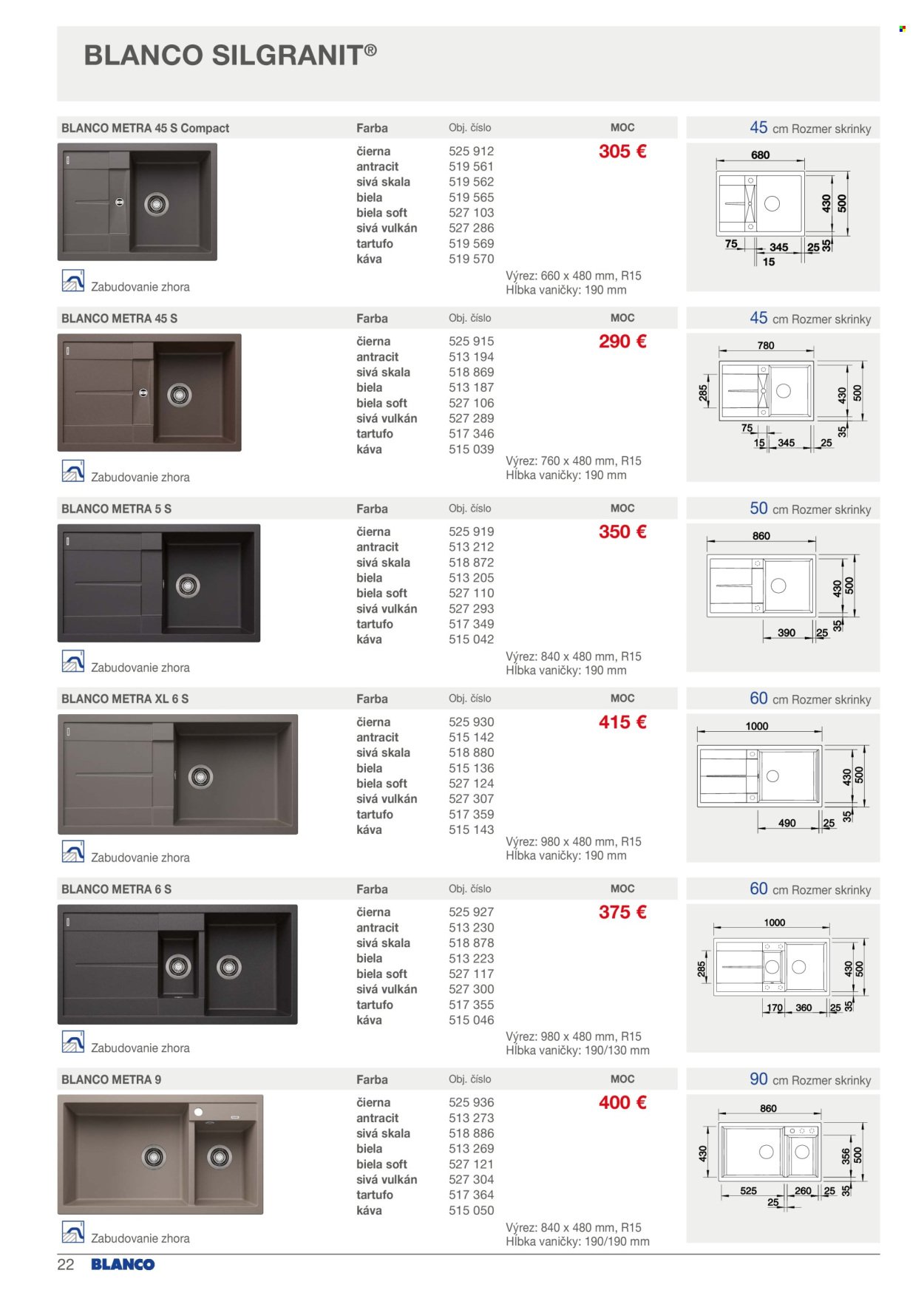 BLANCO leták - Od soboty 1.2.2025 (2025-02-01 - 2025-12-31) | 22