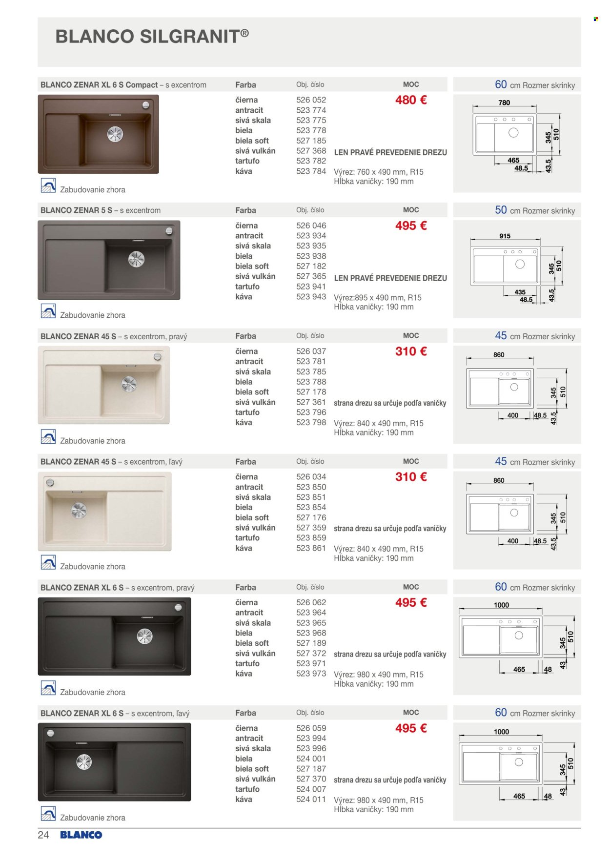 BLANCO leták - Od soboty 1.2.2025 (2025-02-01 - 2025-12-31) | 24
