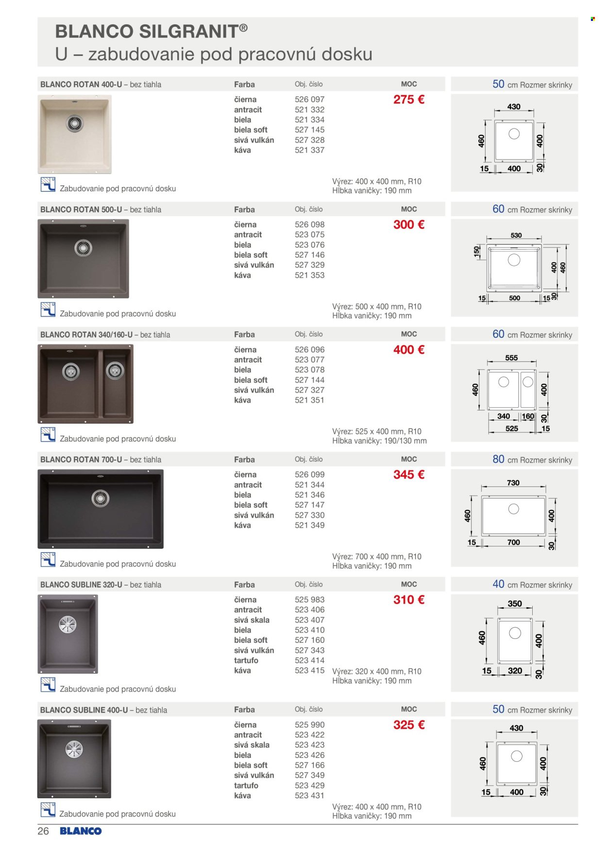 BLANCO leták - Od soboty 1.2.2025 (2025-02-01 - 2025-12-31) | 26